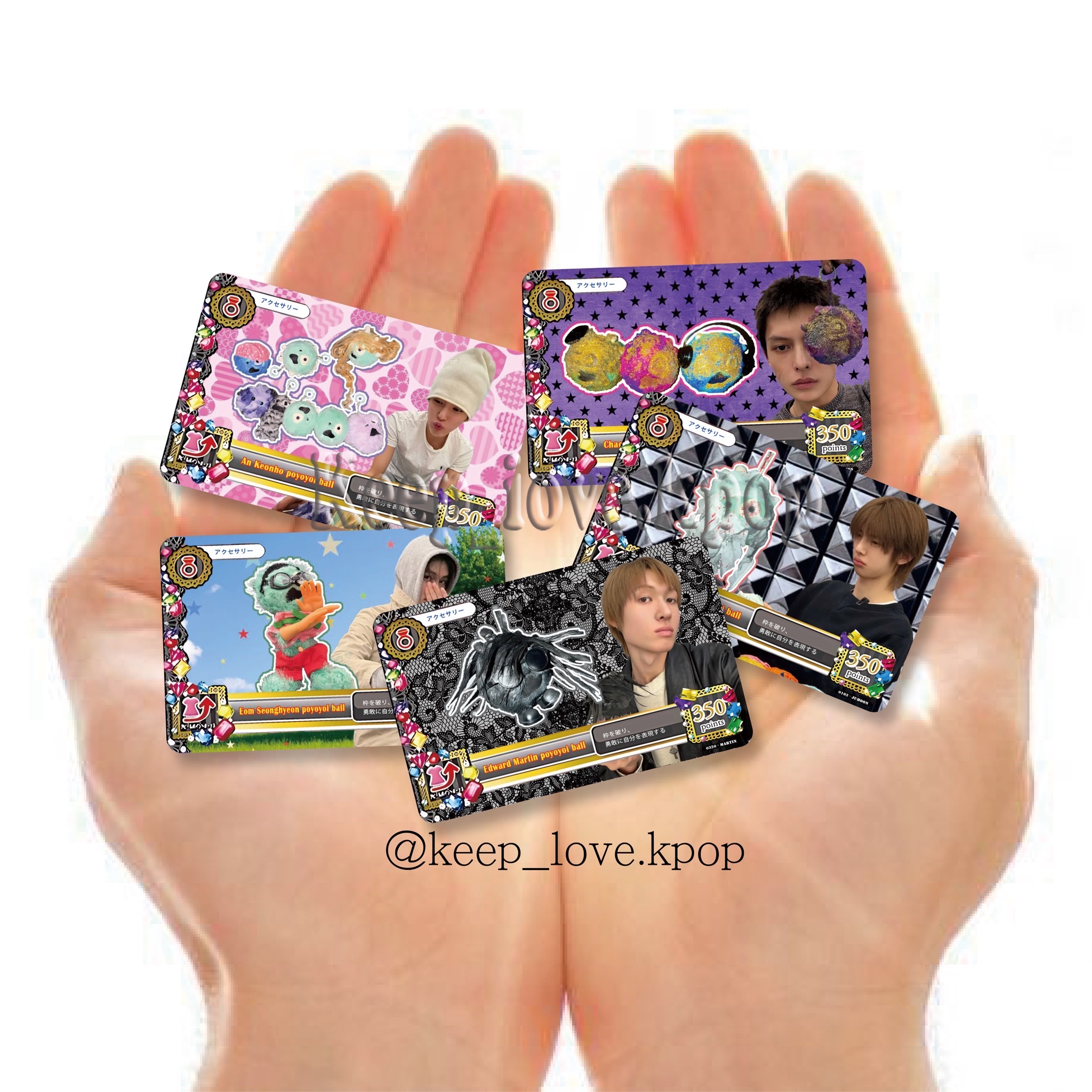 {第二彈No.1}  Cortis Poyoyoi idol card