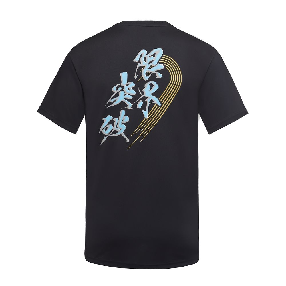 【2026 NEW】ASICS亞瑟士 短袖上衣 男女中性款 漢字 亞洲版 田徑上衣 2093A235-001