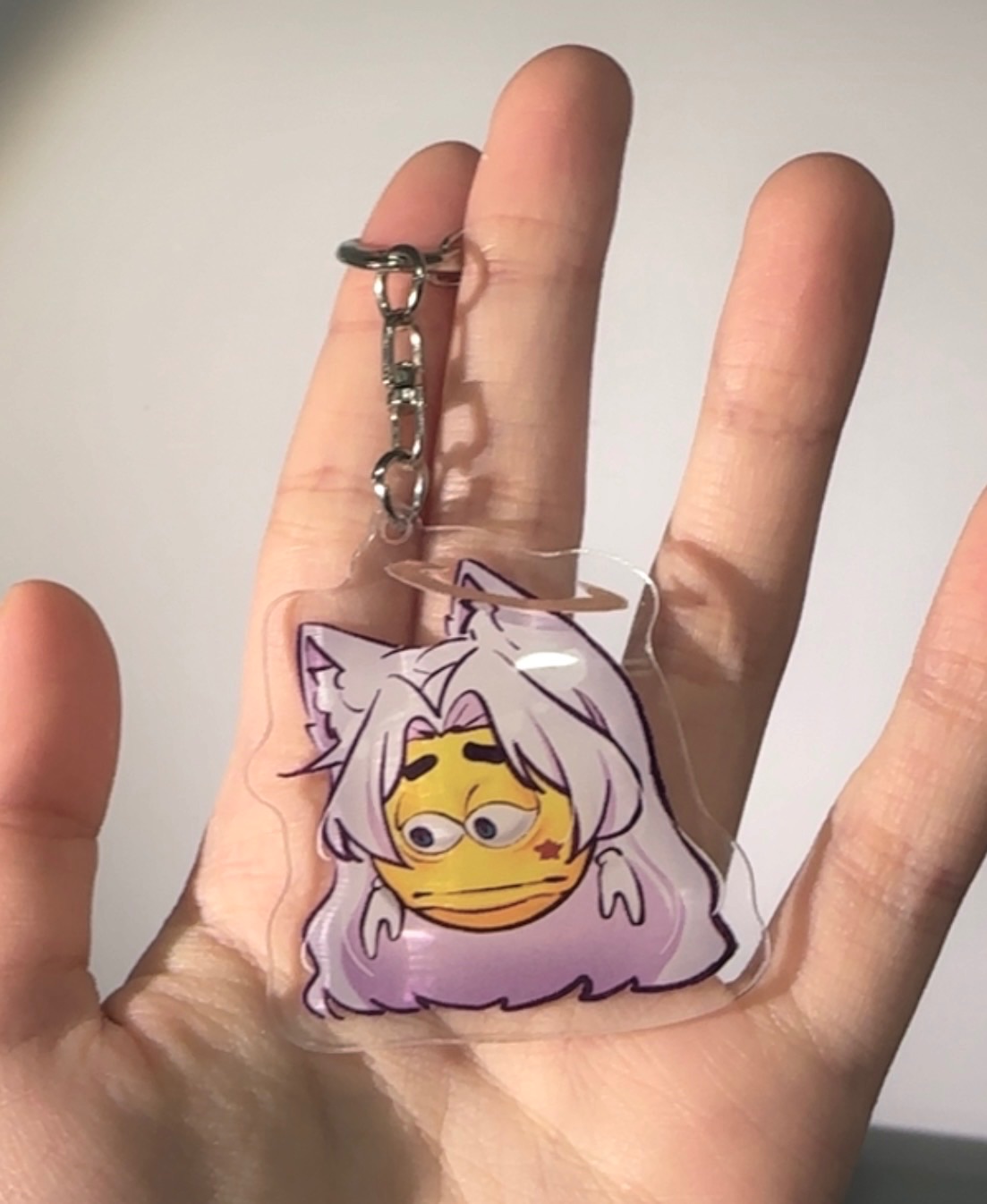 水星M豆壓克力吊飾