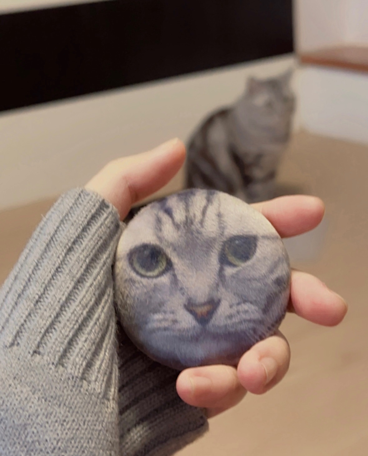 卡內毛茸茸徽章