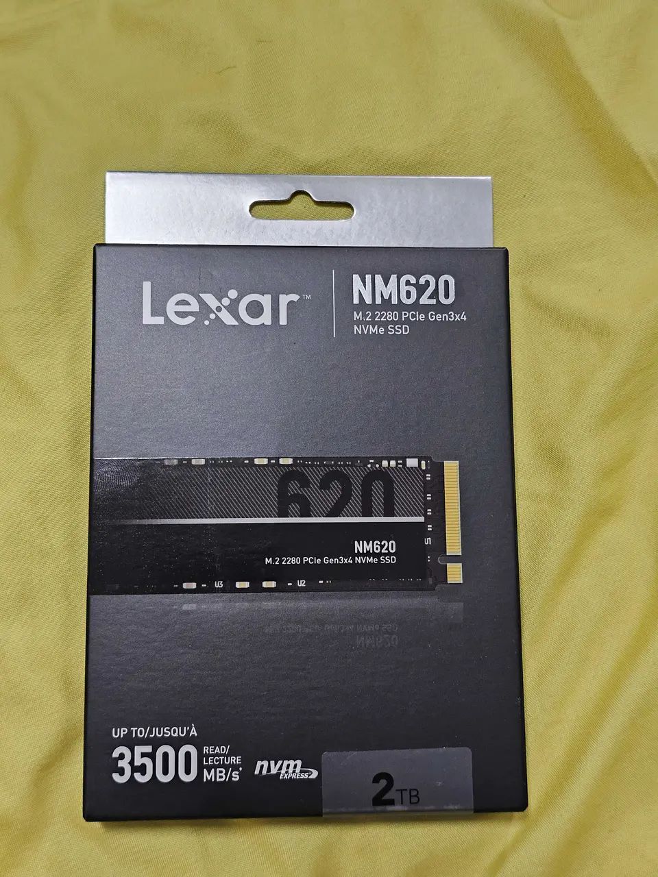 Lexar 雷克沙 NM620 M.2 2280 Gen3x4 NVMe 2TB 固態硬碟 SSD