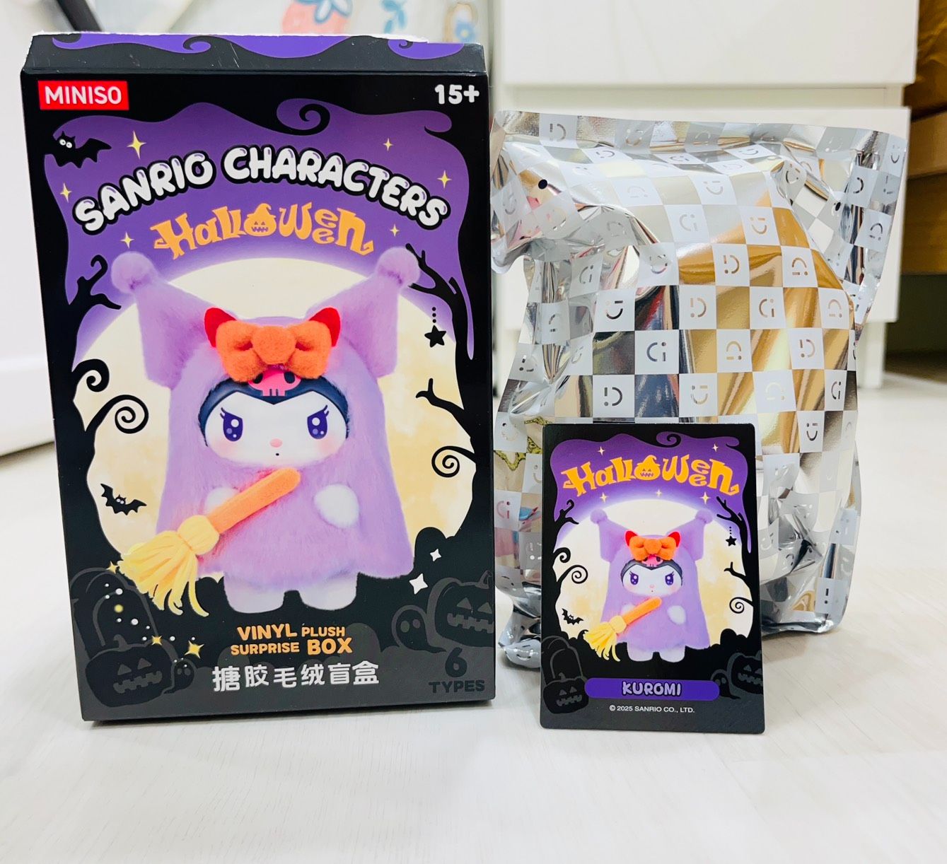 【三麗鷗家族】糖果狂歡夜系列搪膠毛絨盲盒-酷洛米