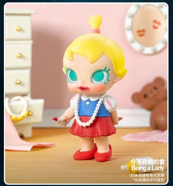 【POP MART 泡泡瑪特 Baby Molly】當我三歲時系列手辦盲盒：今天有個約會