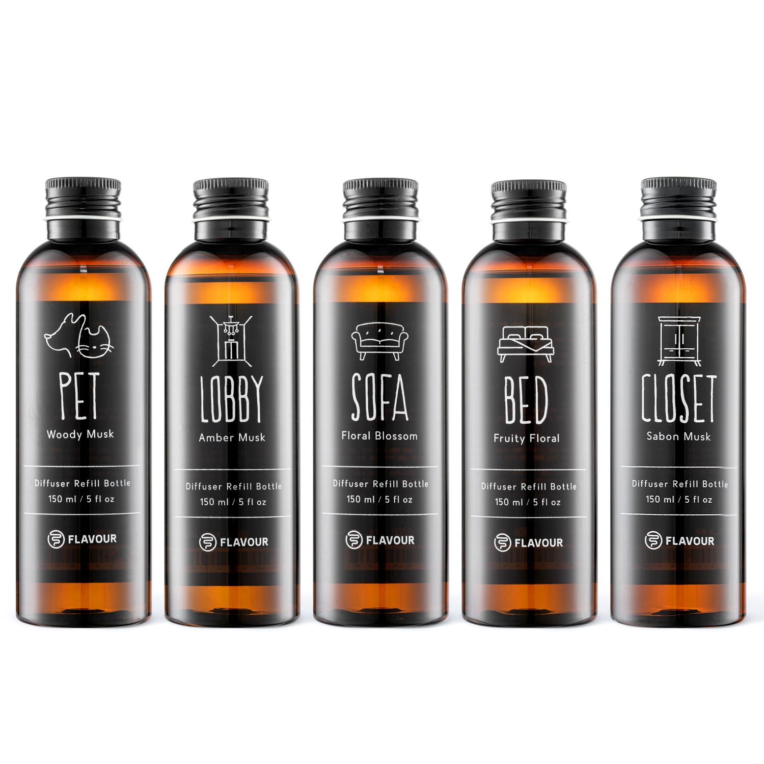 FLAVOUR ｜香氛擴香補充瓶｜寵物友善全系列