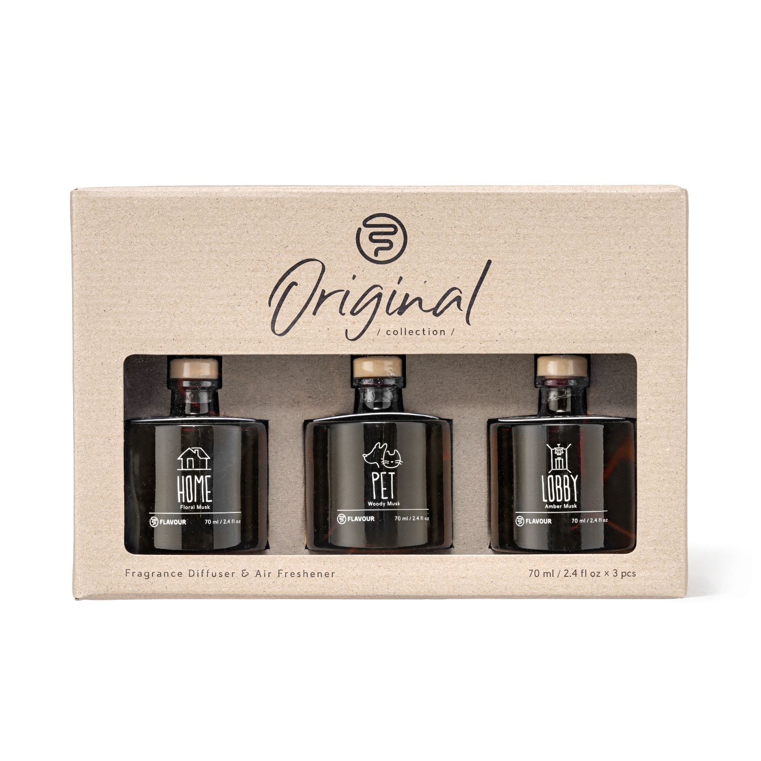 FLAVOUR｜香氛擴香禮盒組｜ ORIGINAL、HOUSEHOLD