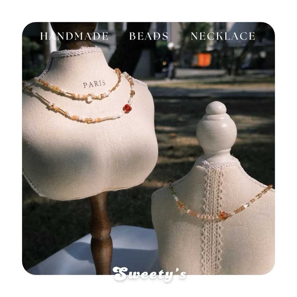 𝓢𝔀𝓮𝓮𝓽𝔂′𝓼 手工串珠項鍊｜✦ 甜滿·好運 ✦