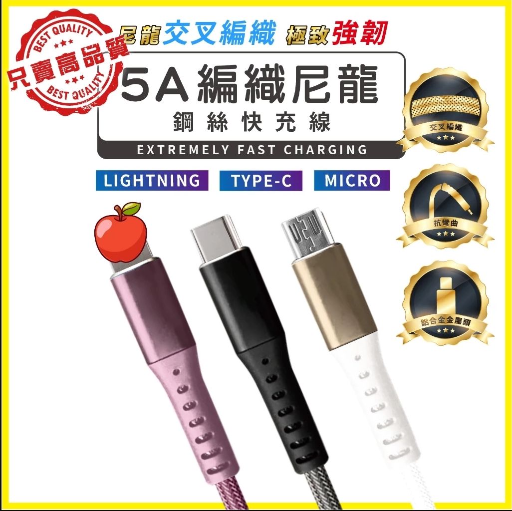 編織充電線 PD 快充線 Type-C USB MICRO 蘋果 iphone 三星 華為 小米 GOOGLE OPPO