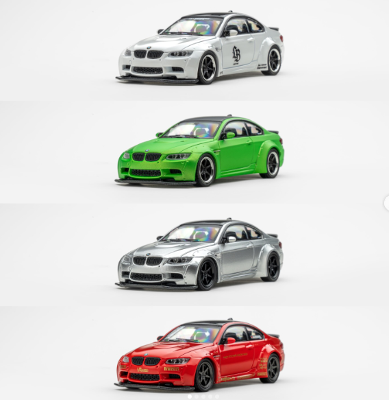 Fine Model 1:64 合金 LB 改裝 BMW M3 E9