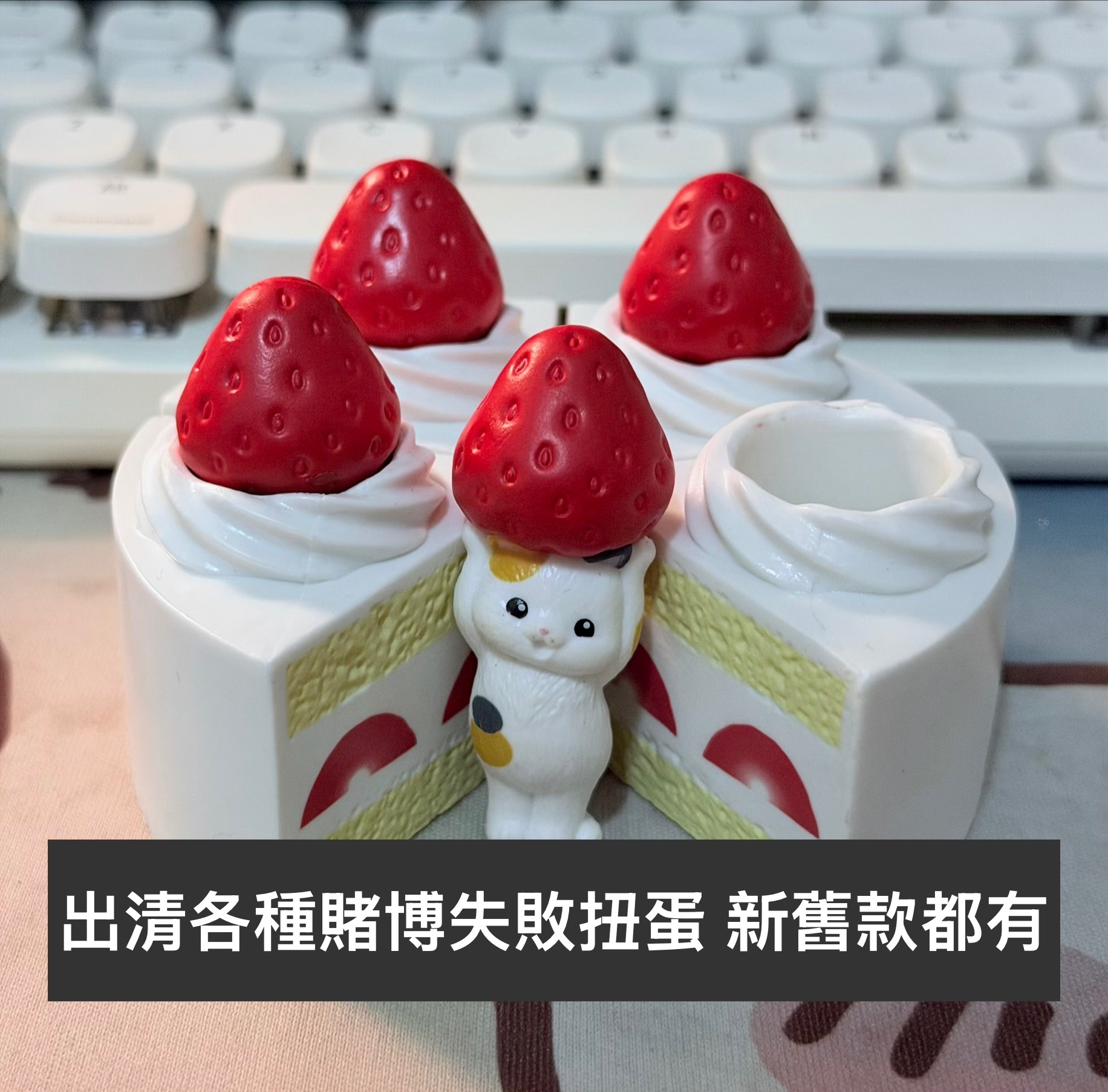 賭博失敗 百元扭蛋出清區（皆無蛋殼）