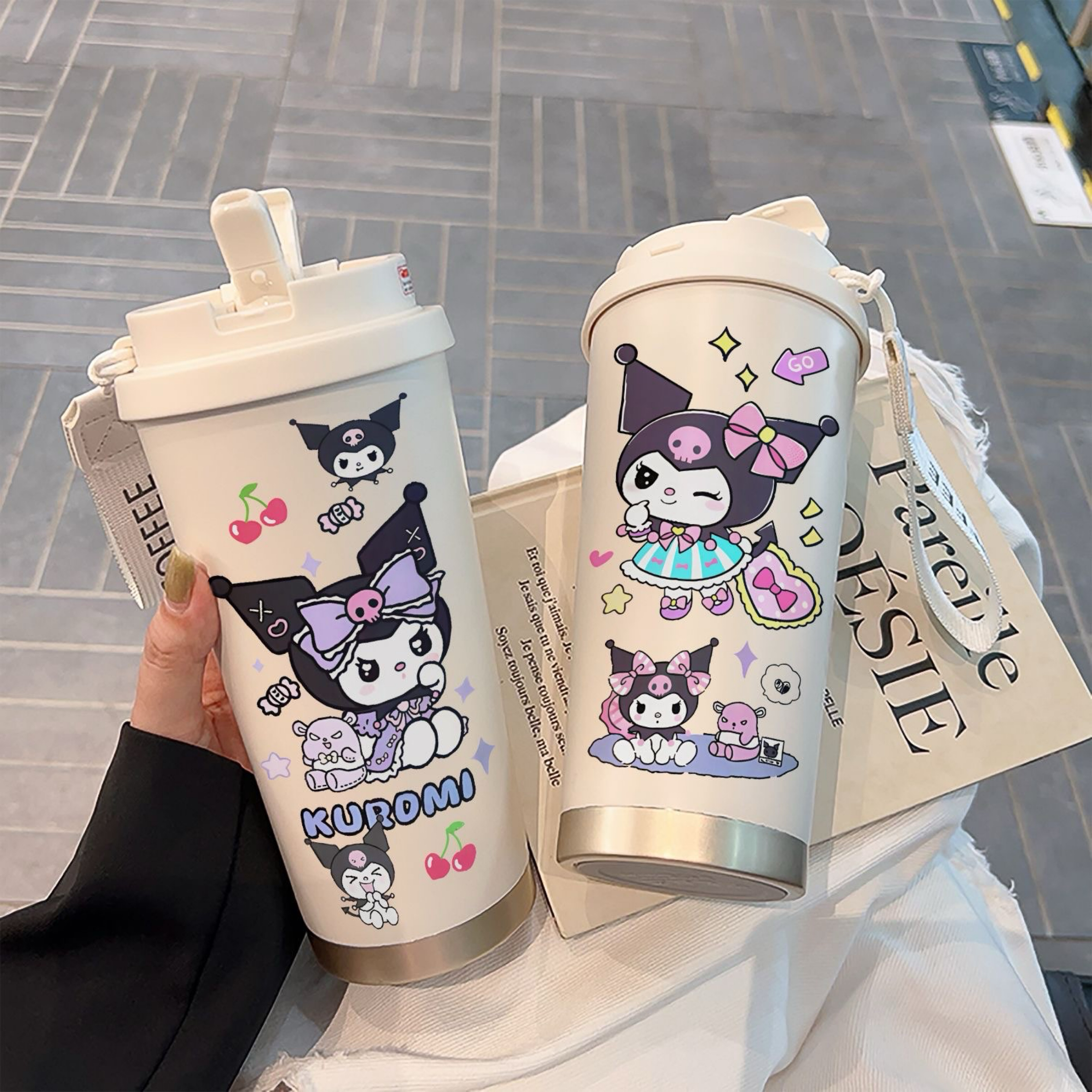  庫洛米不鏽鋼保溫杯
