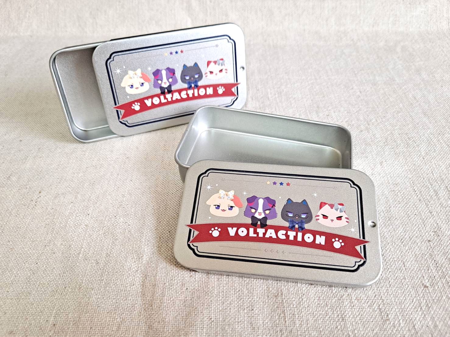 【🌈｜VOLTACTION】わんにゃくしょん馬口鐵收納盒