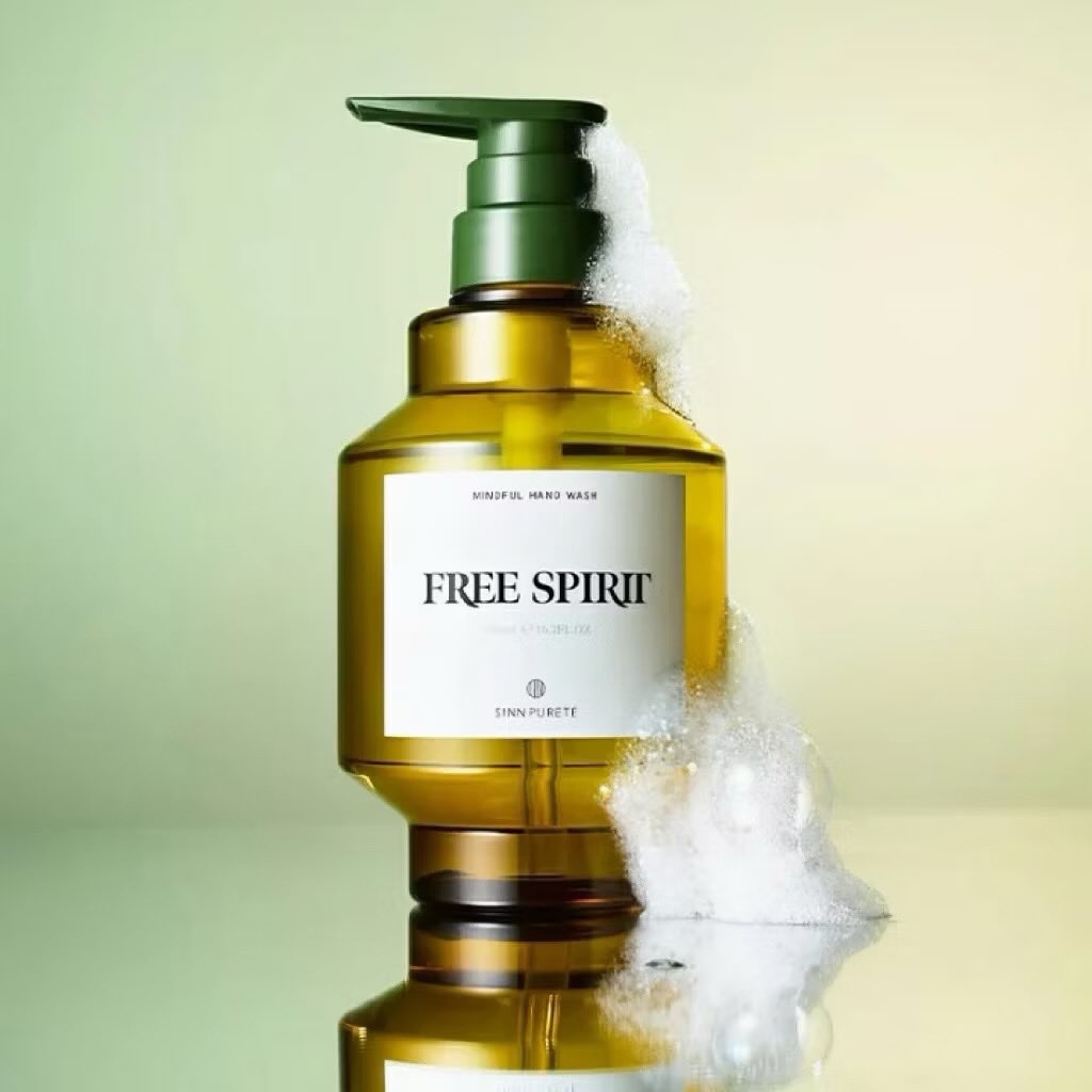 全新 日本 SINN PURETE 精油香氛洗手露 480ml Hand Wash - Free Spirit 天然有機