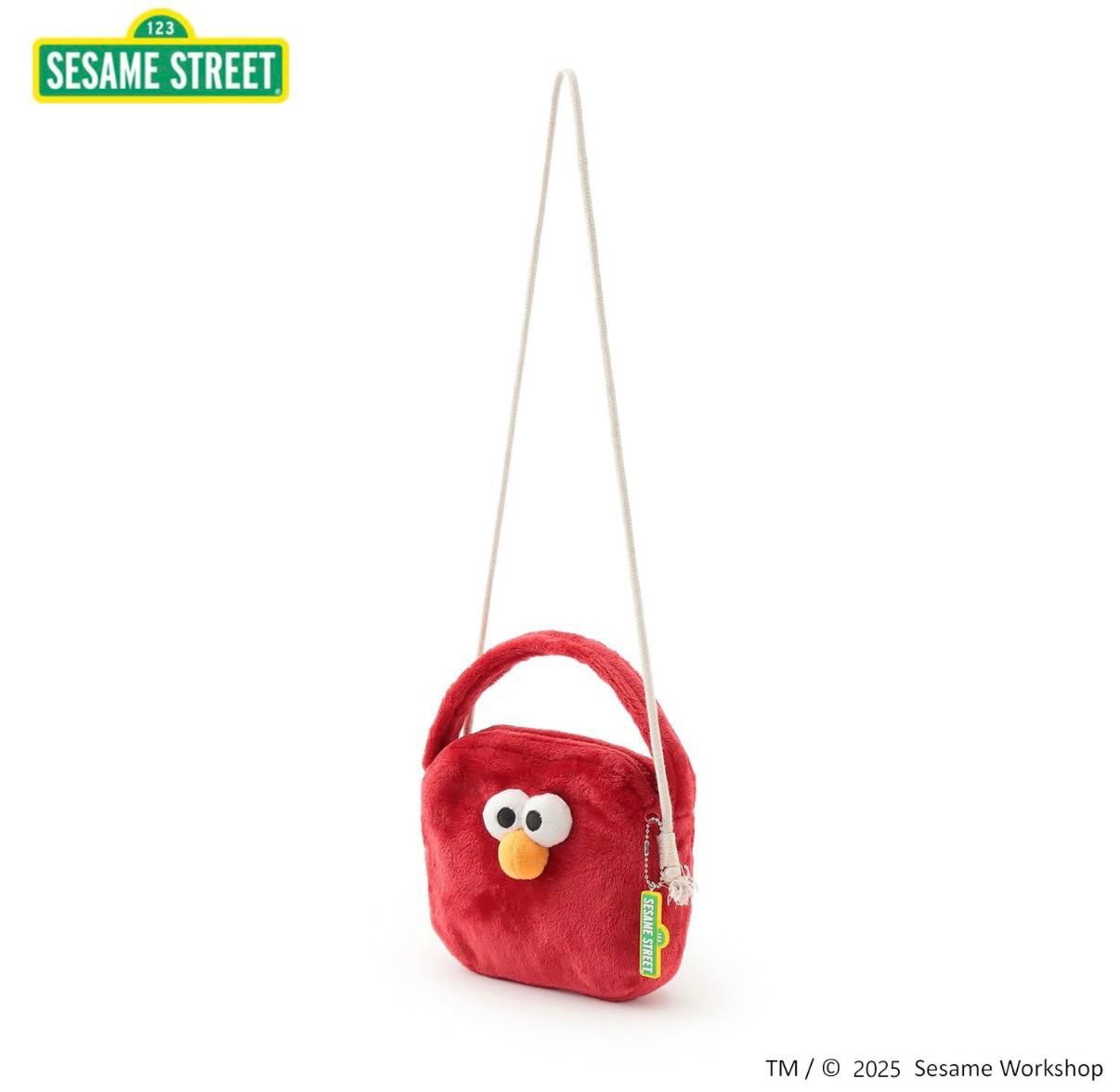 現貨 petit main SESAME STREET芝麻街 臉型小包