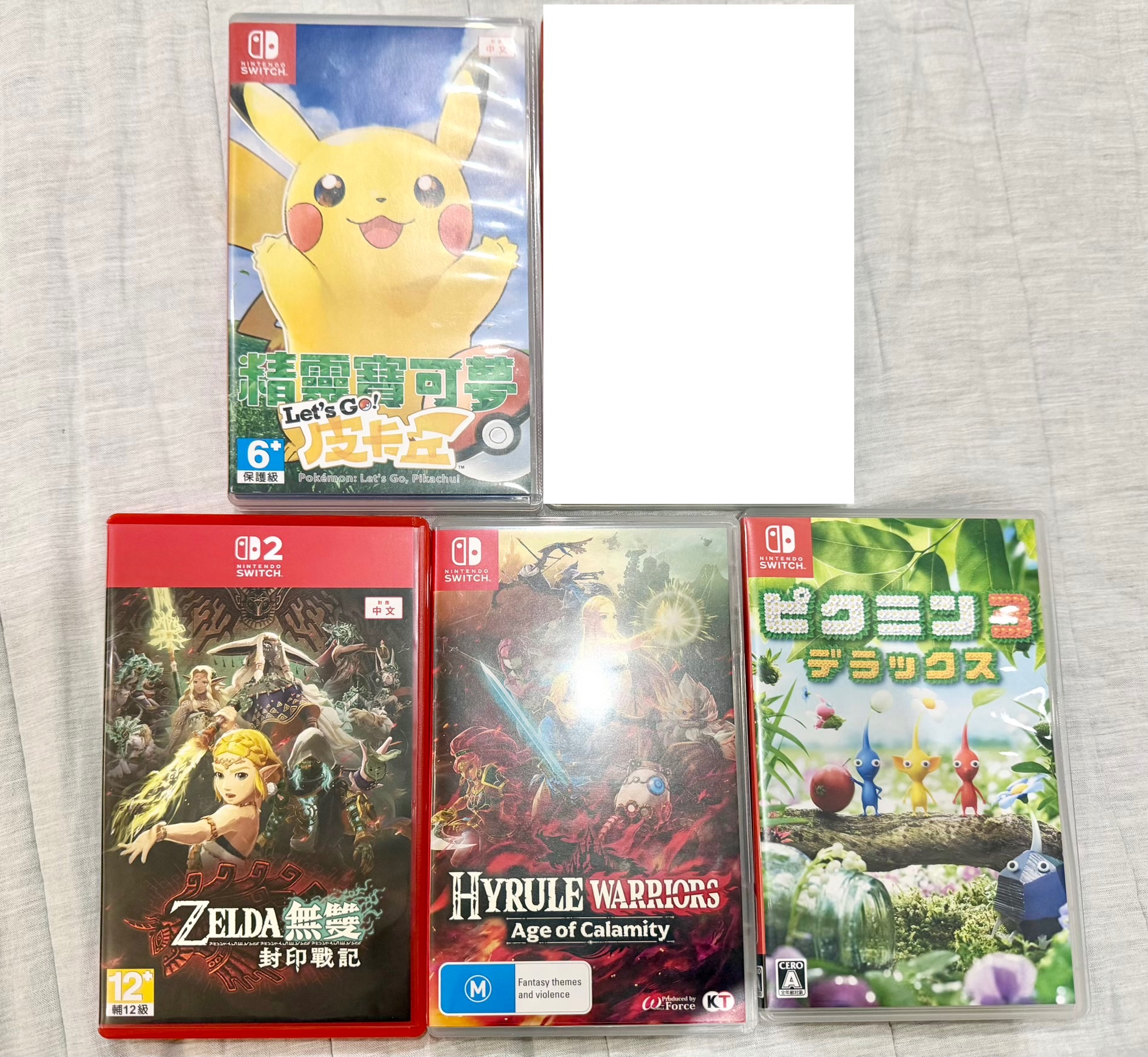 Switch 實體遊戲片 皮克敏
