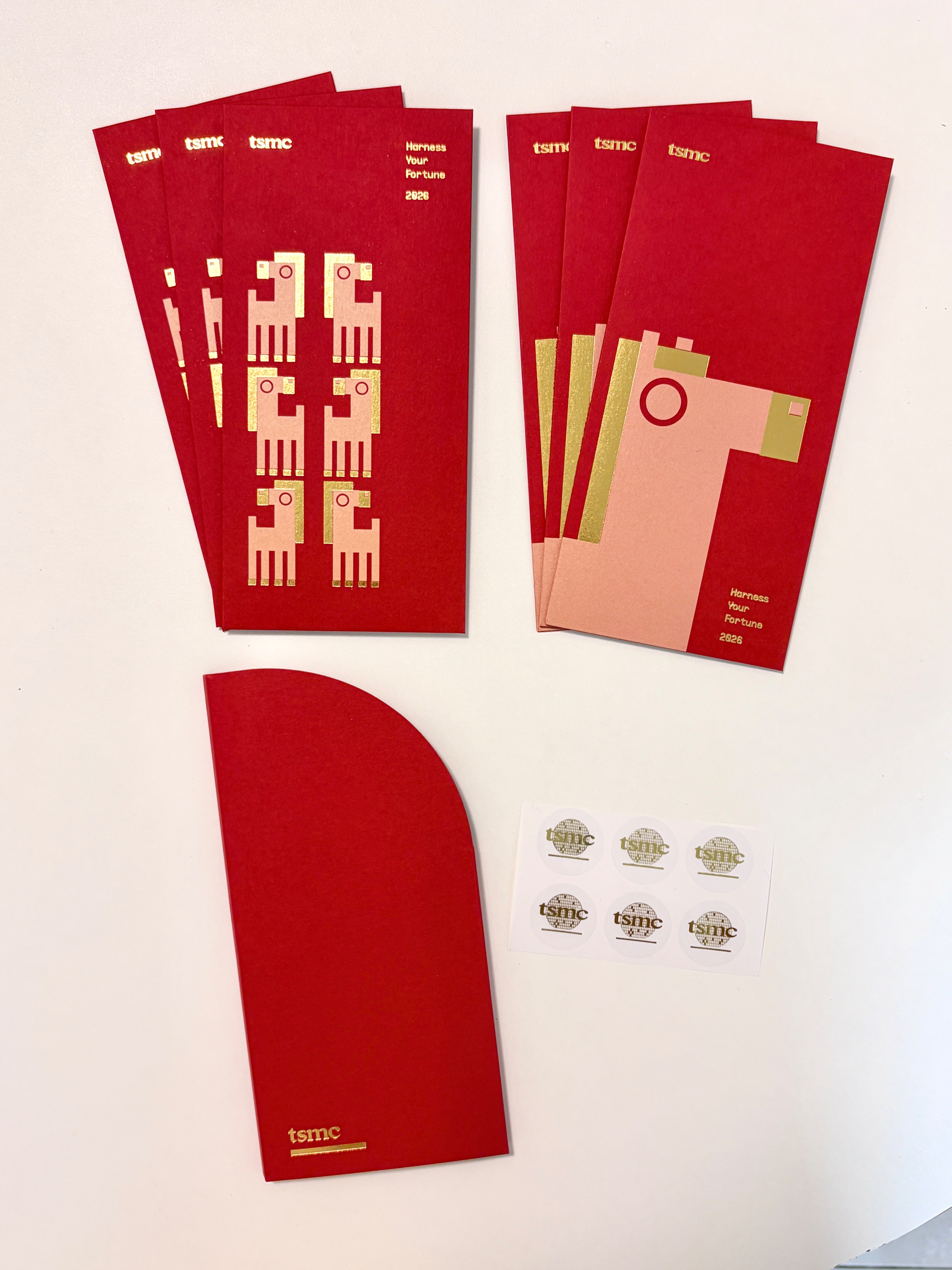2026台積電馬年紅包袋