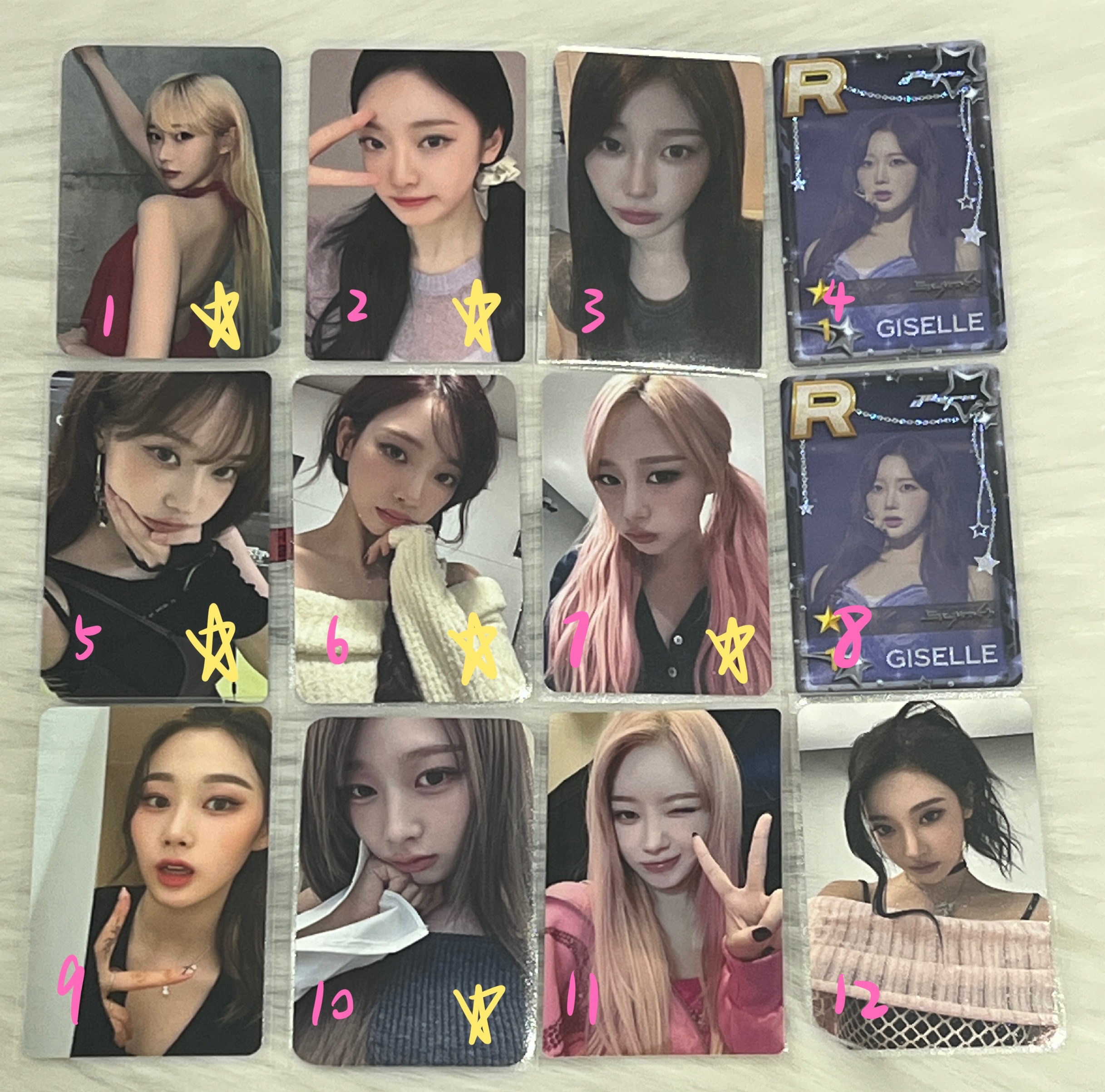 此圖的卡皆為200塊 有星號的要綁50塊區沒有星號的卡