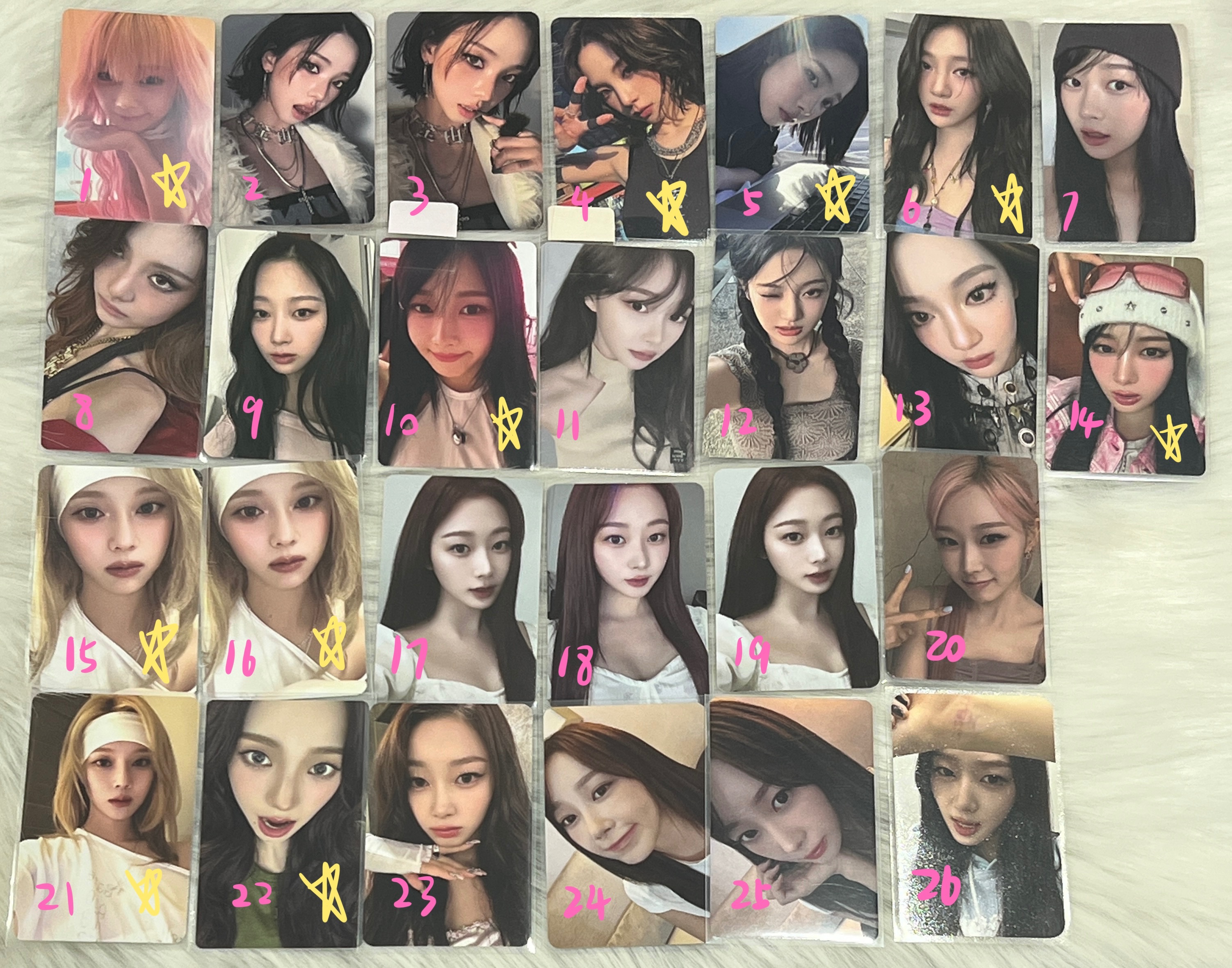 此圖的卡皆為100塊 有星號的要綁50塊區沒有星號的卡