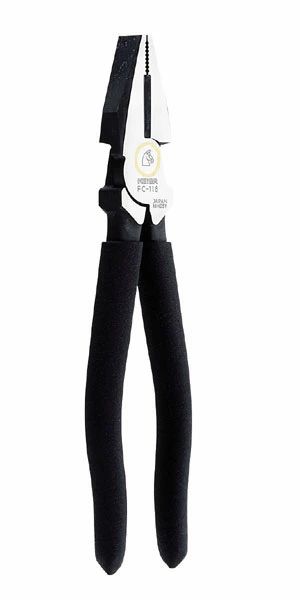日本 KEIBA 馬牌 FC-119 砲金 偏心 省力 鋼絲鉗 9＂ 220 m/m 倍力 老虎鉗