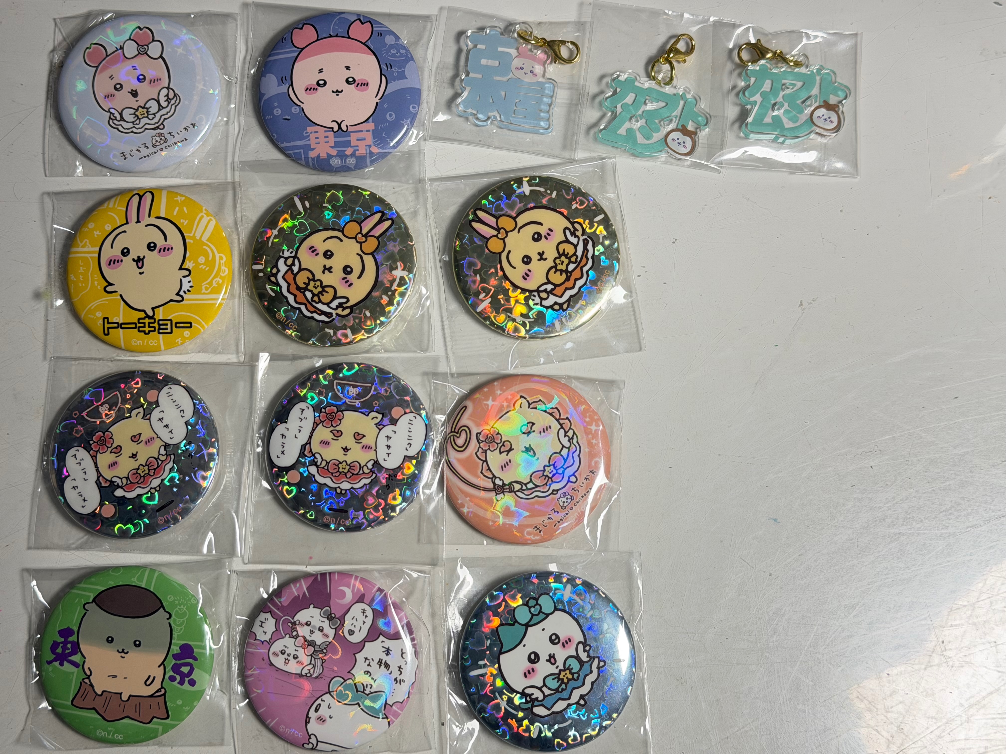 吉伊卡哇 徽章吊飾