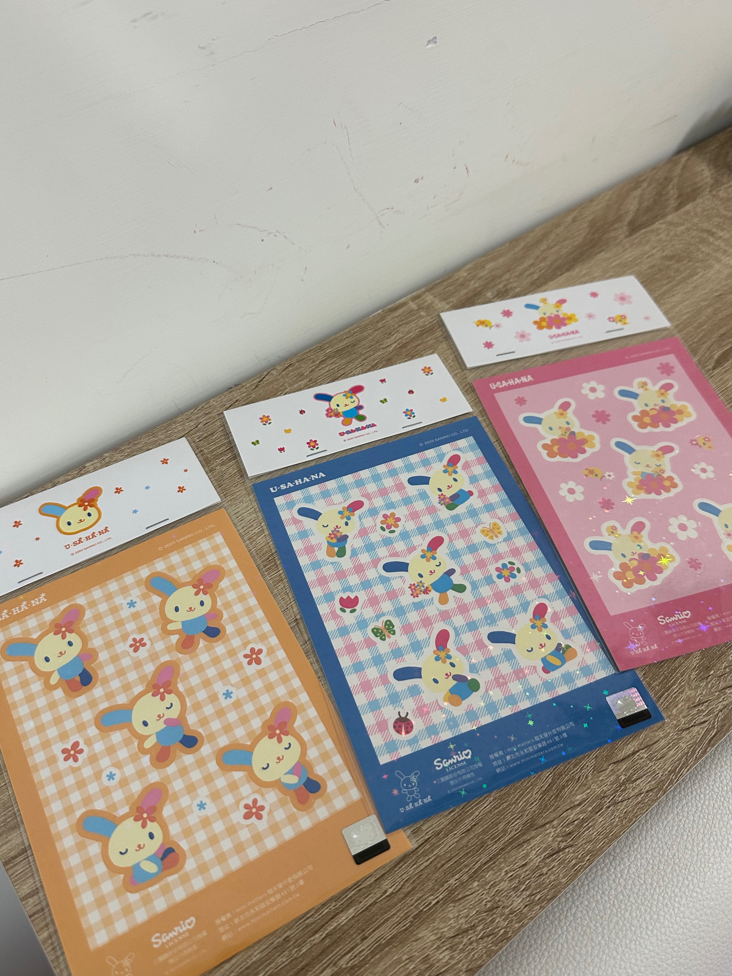 （下殺2折！3多件優惠中$180）花小兔閃亮貼紙（多件優惠中）