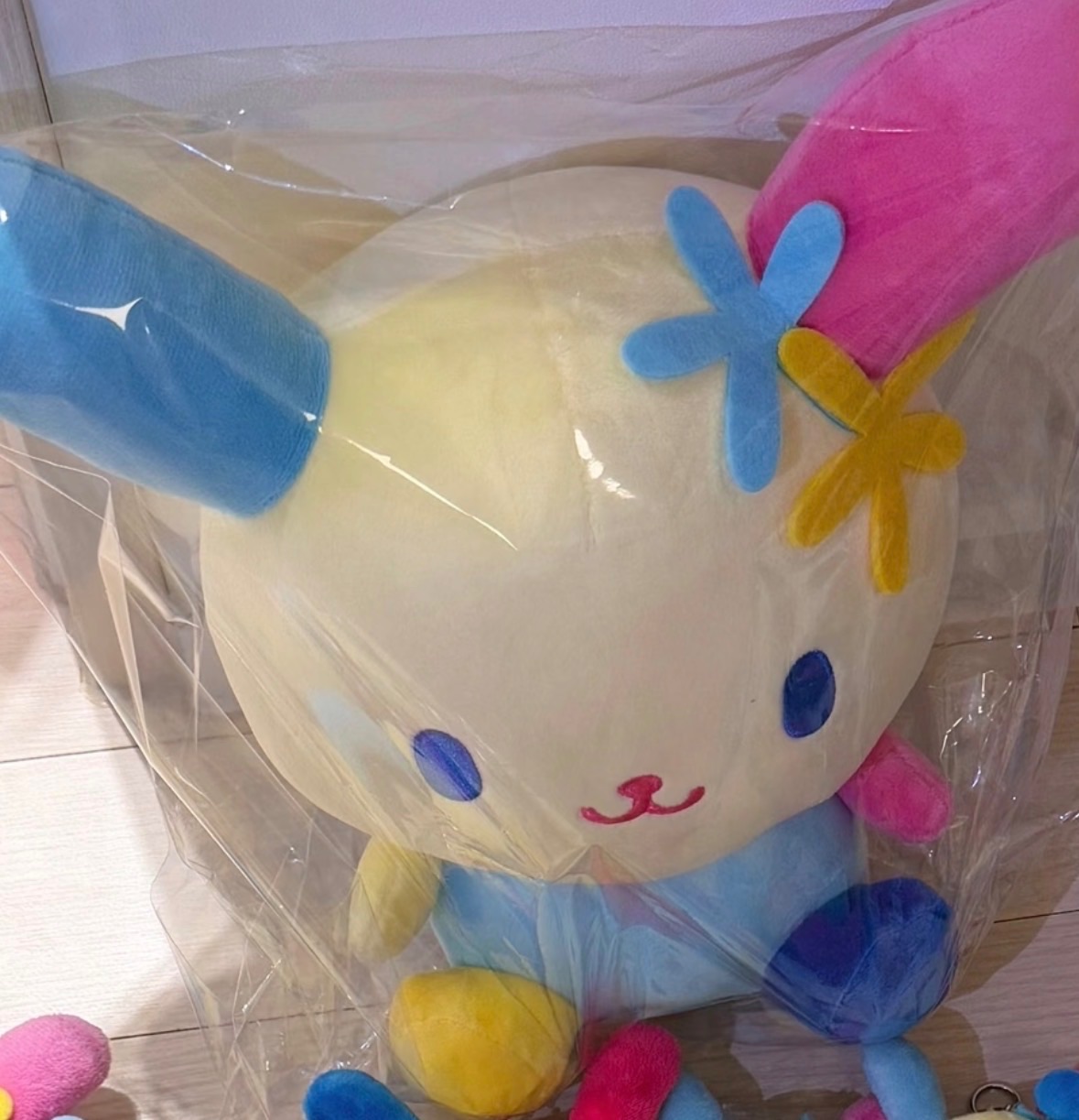 33cm大隻麻糬花小兔娃娃