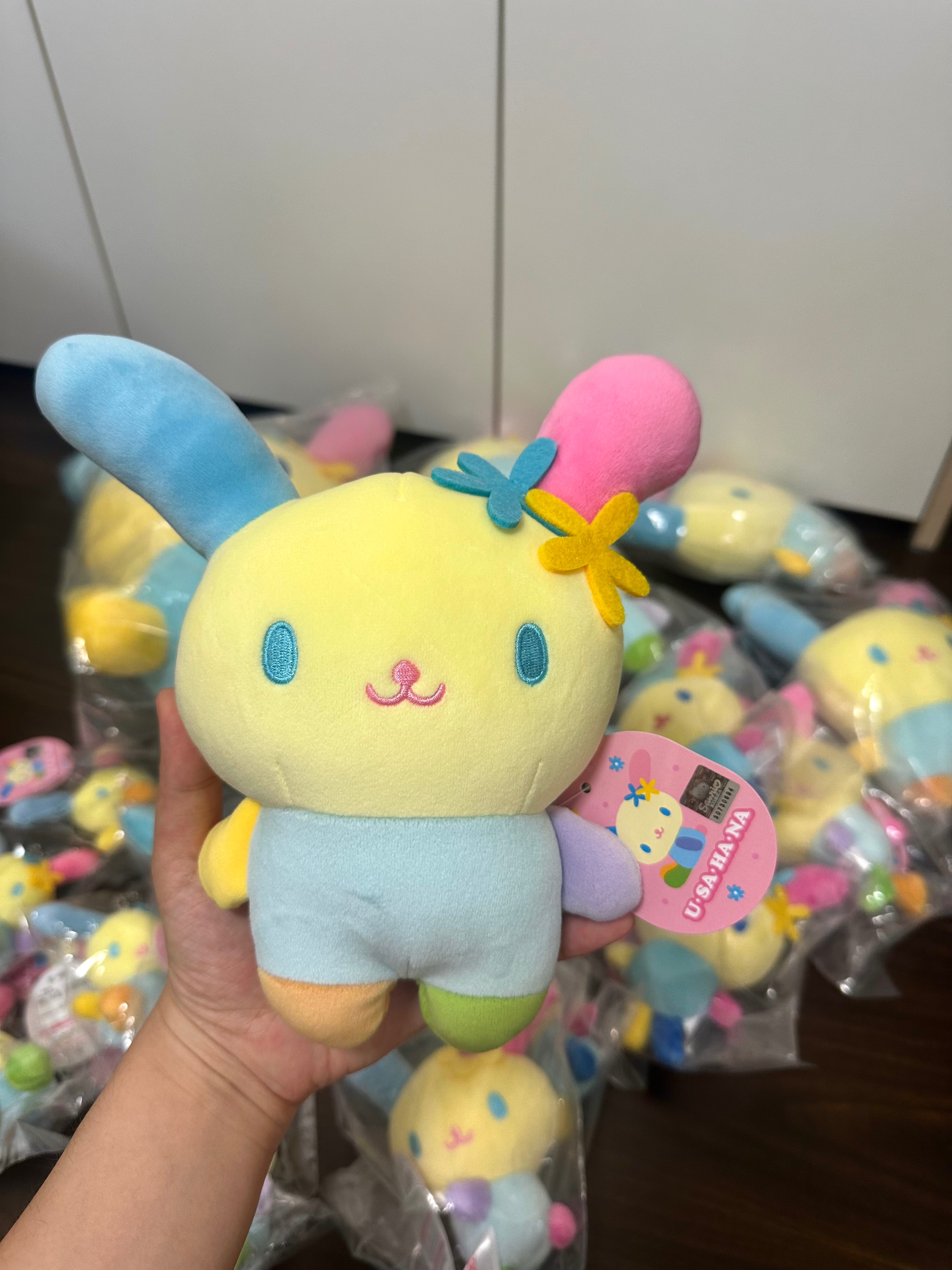 （最後庫存售完不補）20cm麻糬手感花小兔