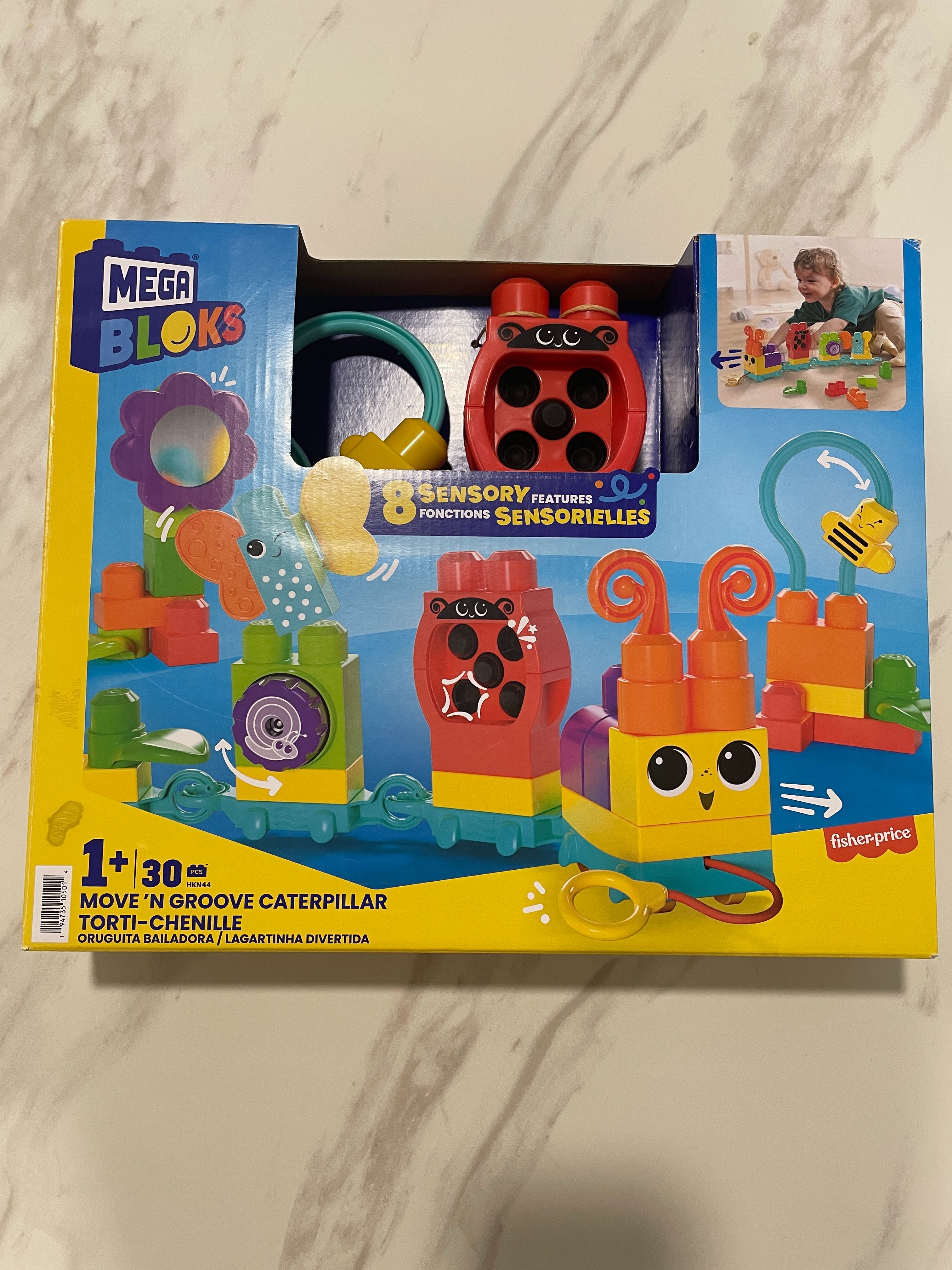 費雪幼兒積木 美高積木 毛毛蟲 全新未拆