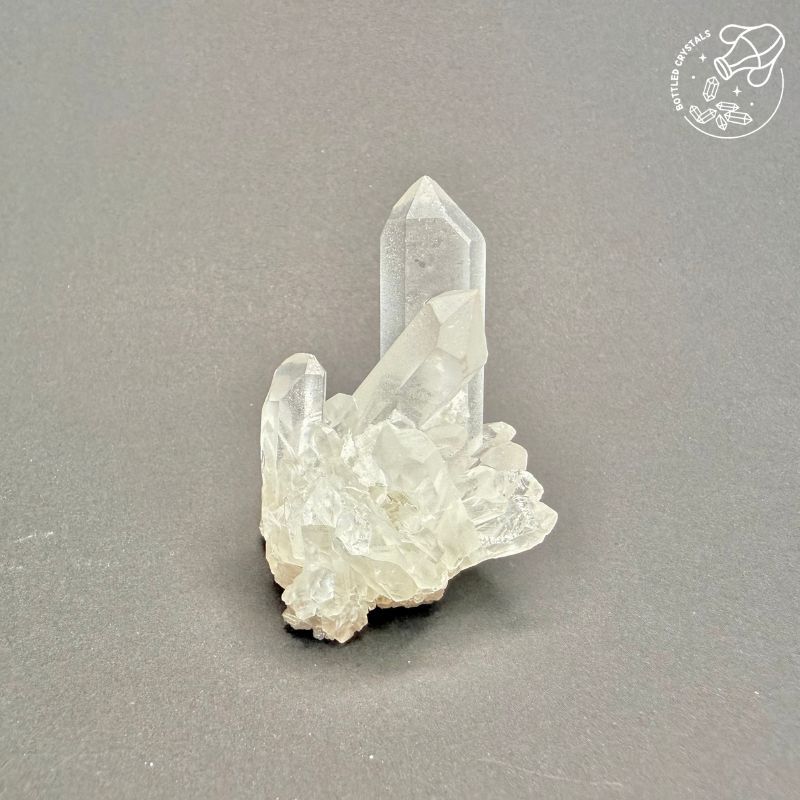 白水晶簇｜42g 多晶共生・原石療癒系擺件