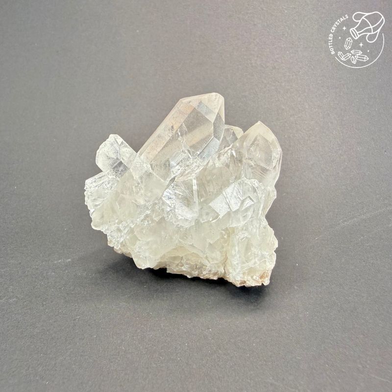 白水晶簇｜95g 多晶共生・原石療癒系擺件