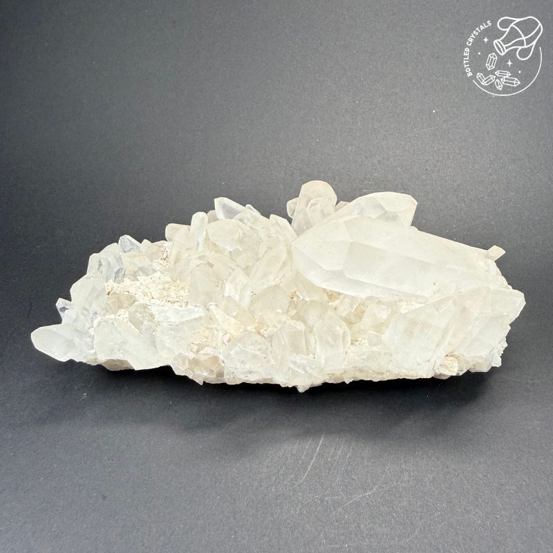 白水晶簇｜341g 多晶共生・原石療癒系擺件