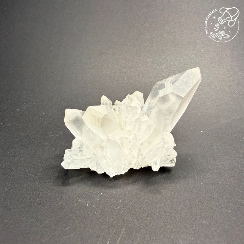 白水晶簇｜55.3g 多晶共生・原石療癒系擺件