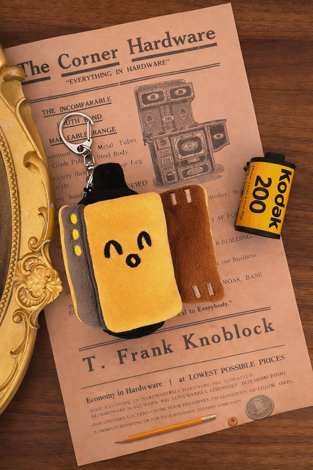 可放照片！拍立得底片🎞️絨毛吊飾