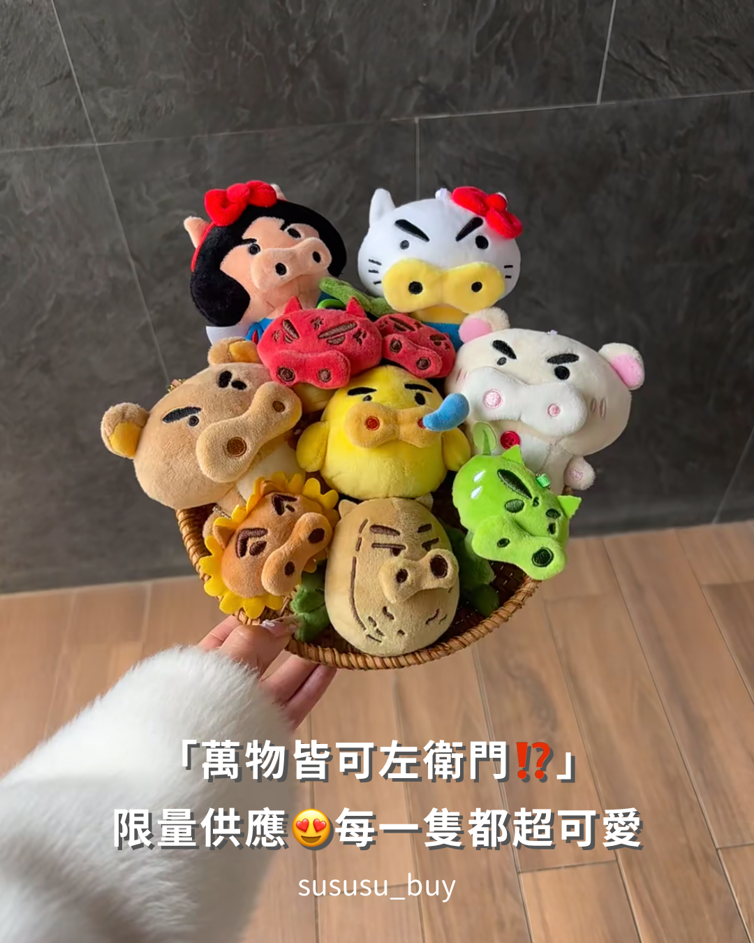 萬物皆可左衛門😆超可愛吊飾合輯