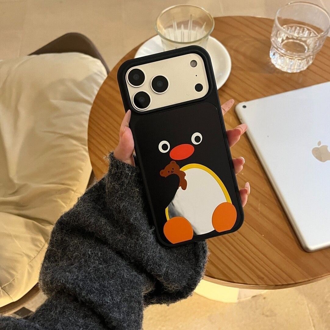 必收！Pingu鏡面手機殼（下單備注型號）