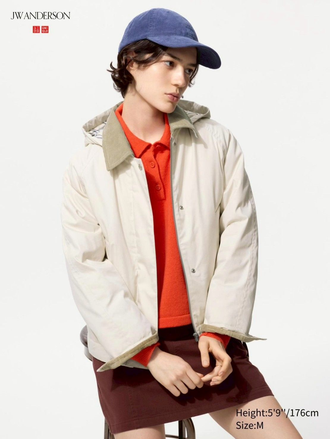 UNIQLO｜JW ANDERSON PUFFTECH 輕暖科技短版外套 M