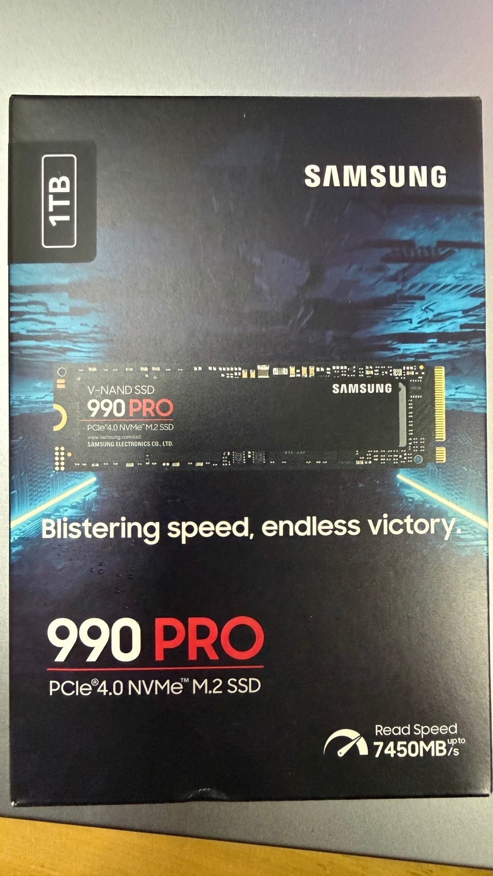 三星990 PRO 1TB NVMe M.2 2280 PCIe 固態硬碟 （MZ-V9P1T0BW）