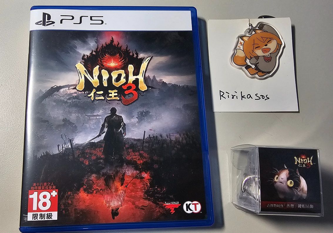PS5 仁王3 中文 2手