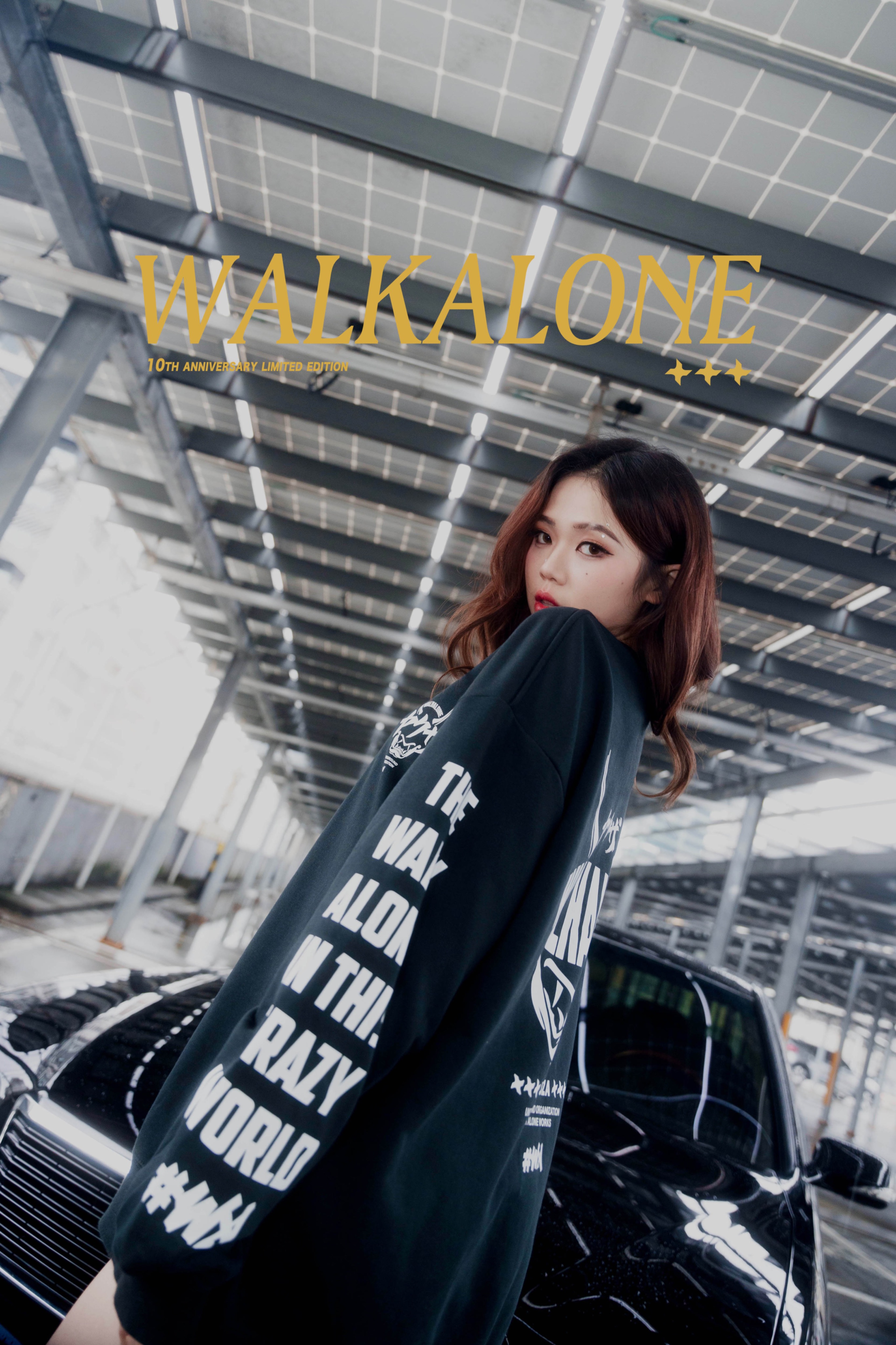WALKALONE  WA ＮＯ13 YAKUZA大學Ｔ，帽Ｔ