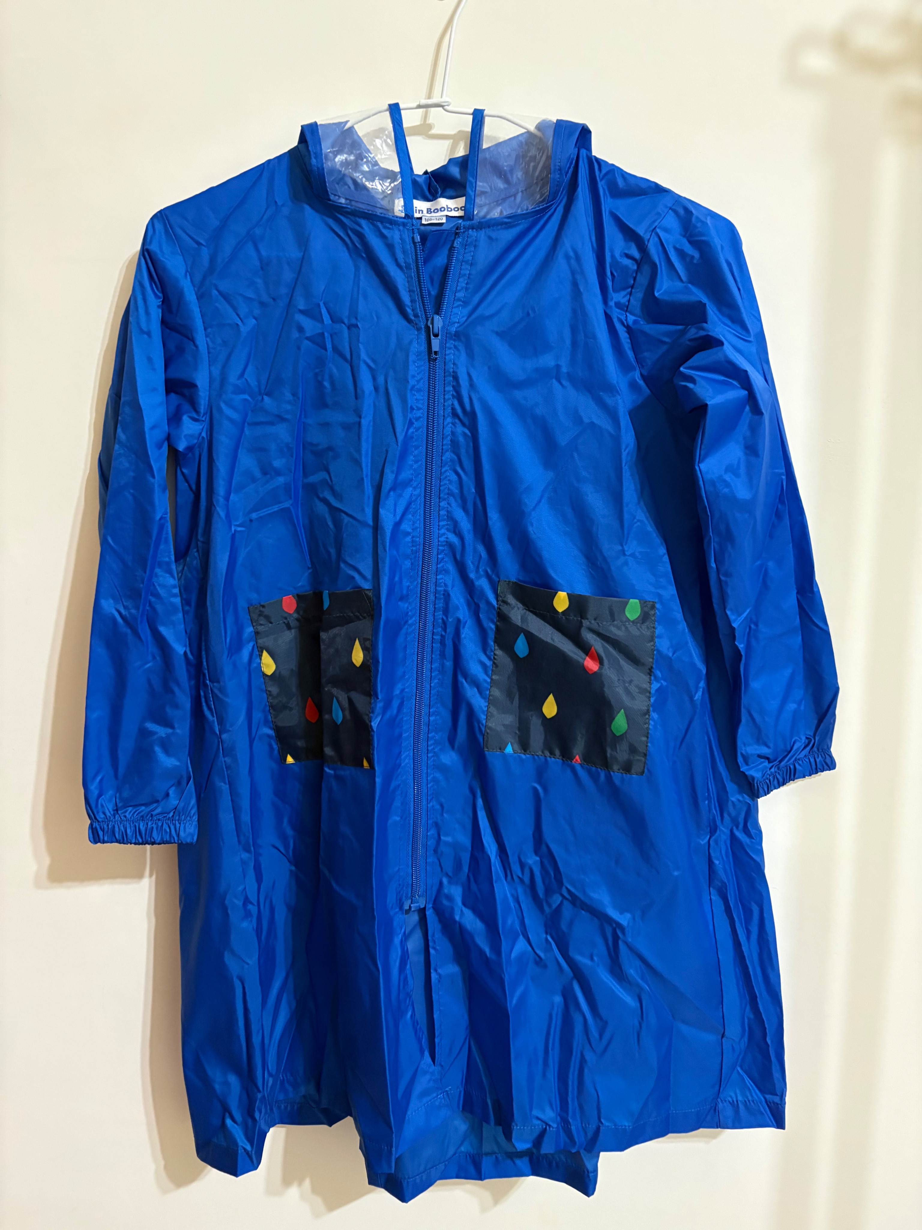雨滴寶寶雨衣 105-120公分