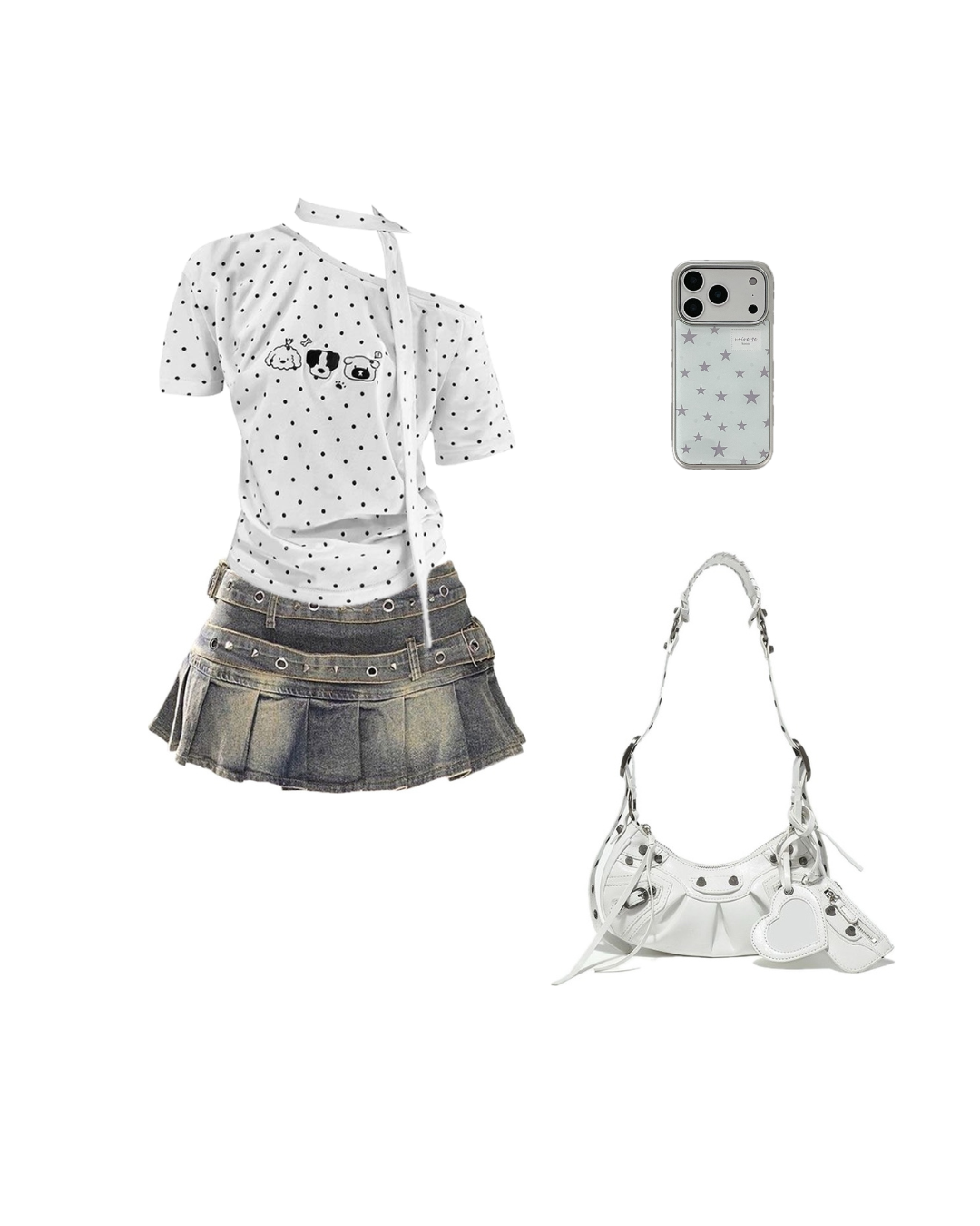 ＜Sumi＞繞脖短裙套裝