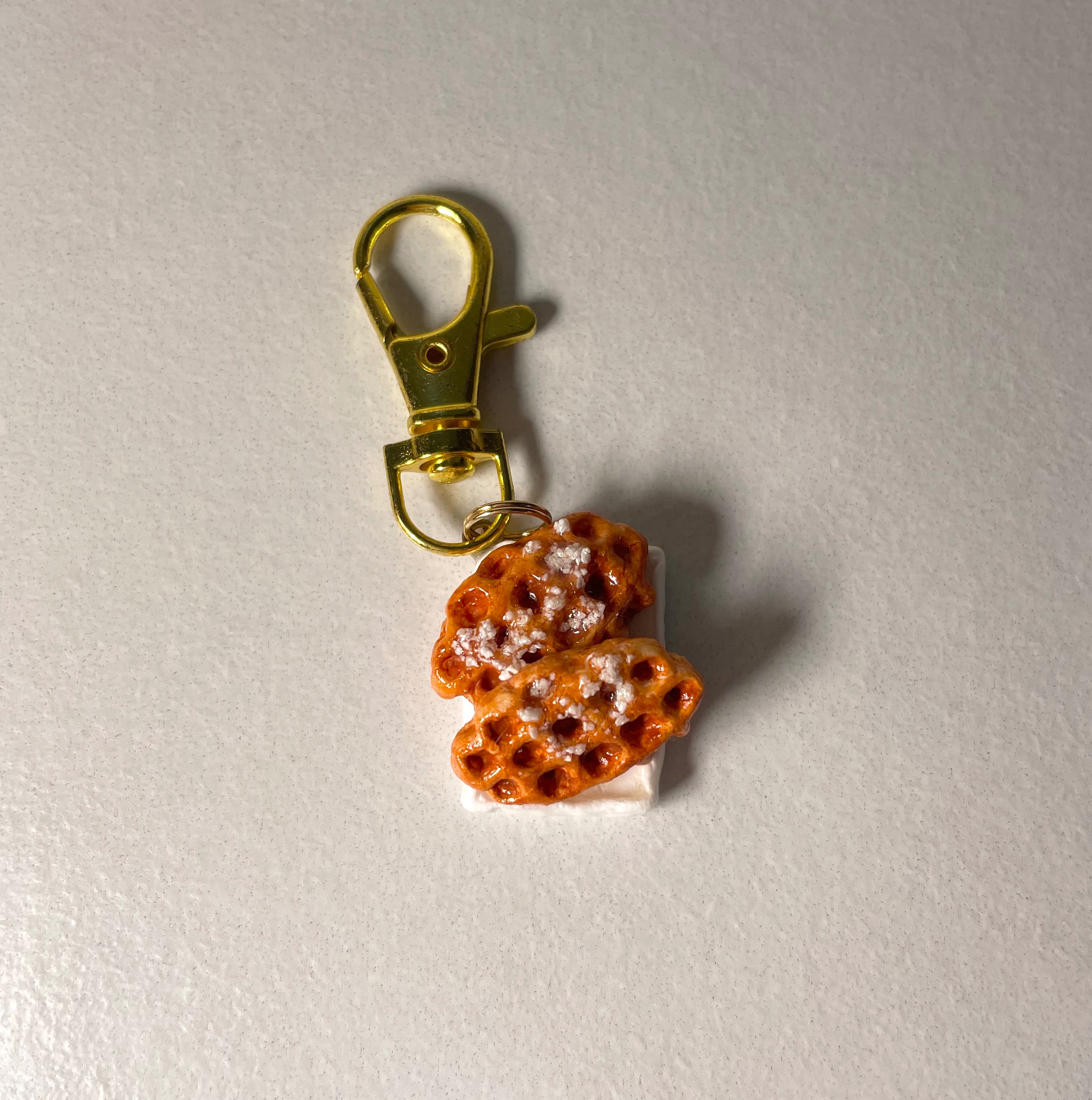 微縮華夫可頌掛件
