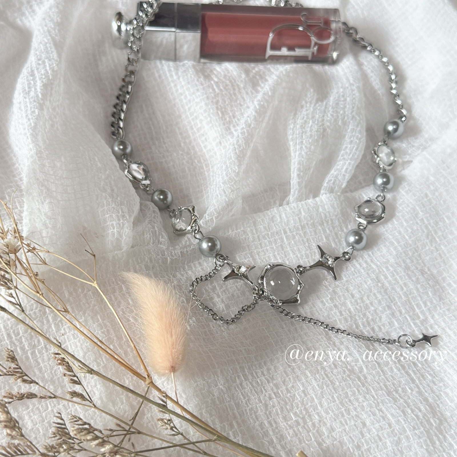 美式十字星鎖骨鏈