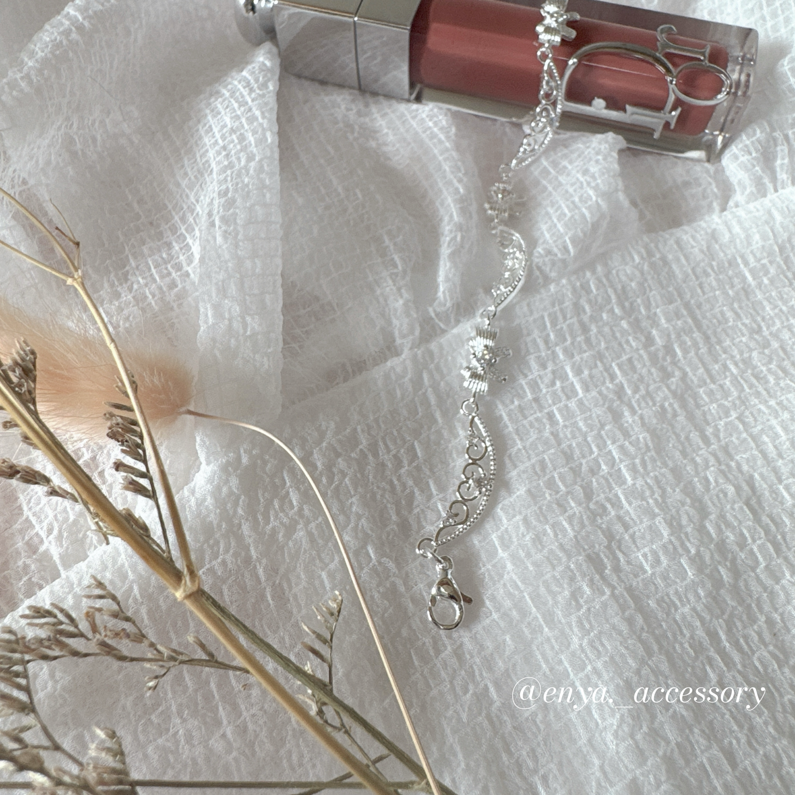 法式蝴蝶結手鍊