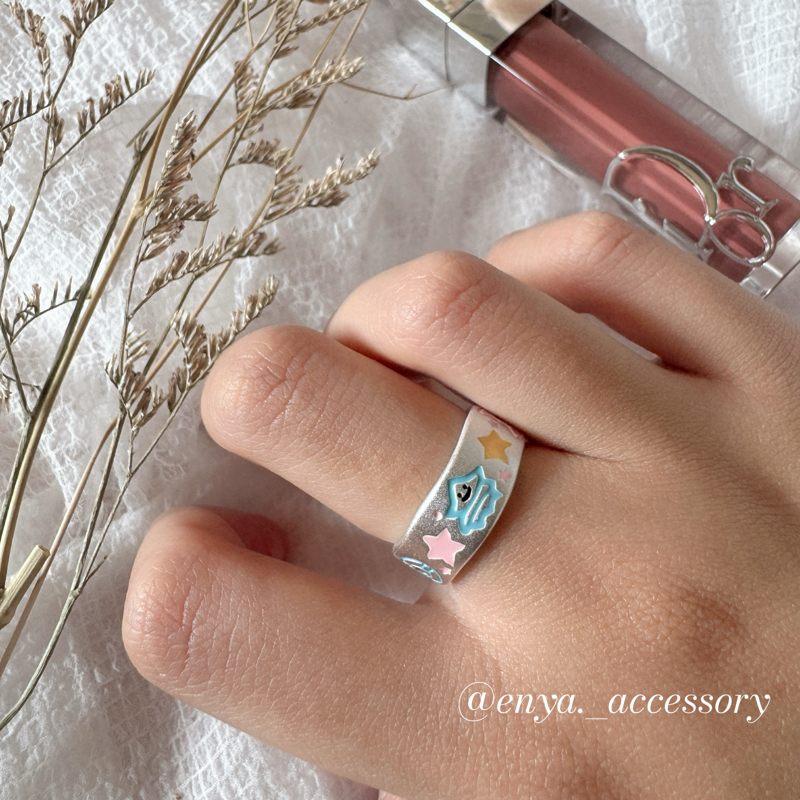 可愛童趣調節戒