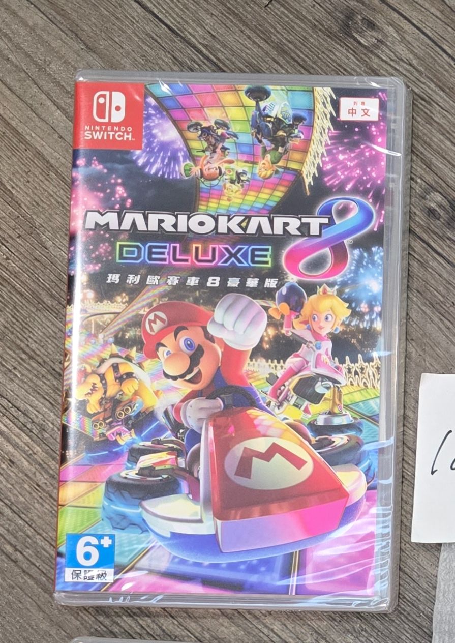 全新未拆 瑪利歐賽車8 中文版