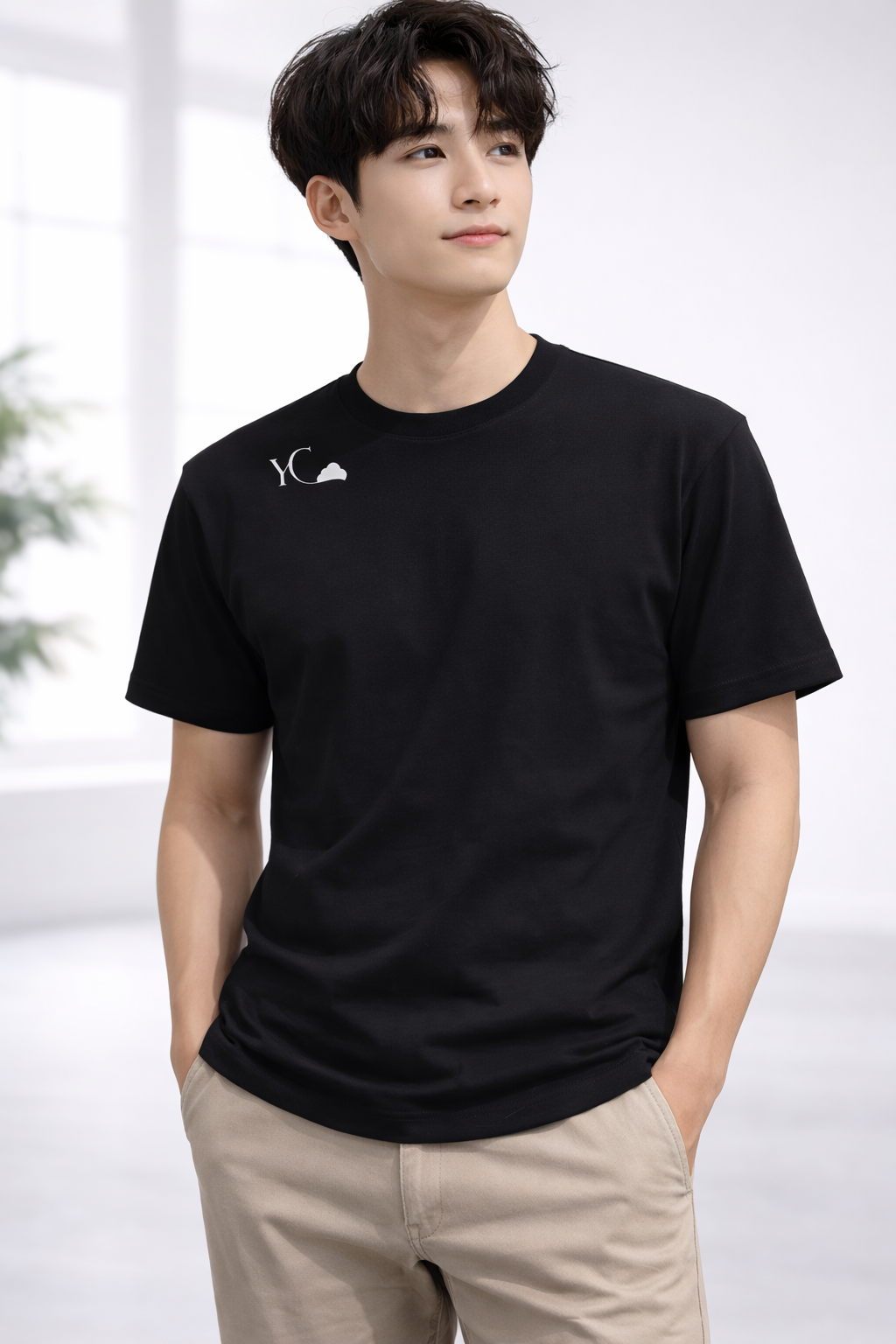 雲創品牌形象商品｜YC短袖T恤