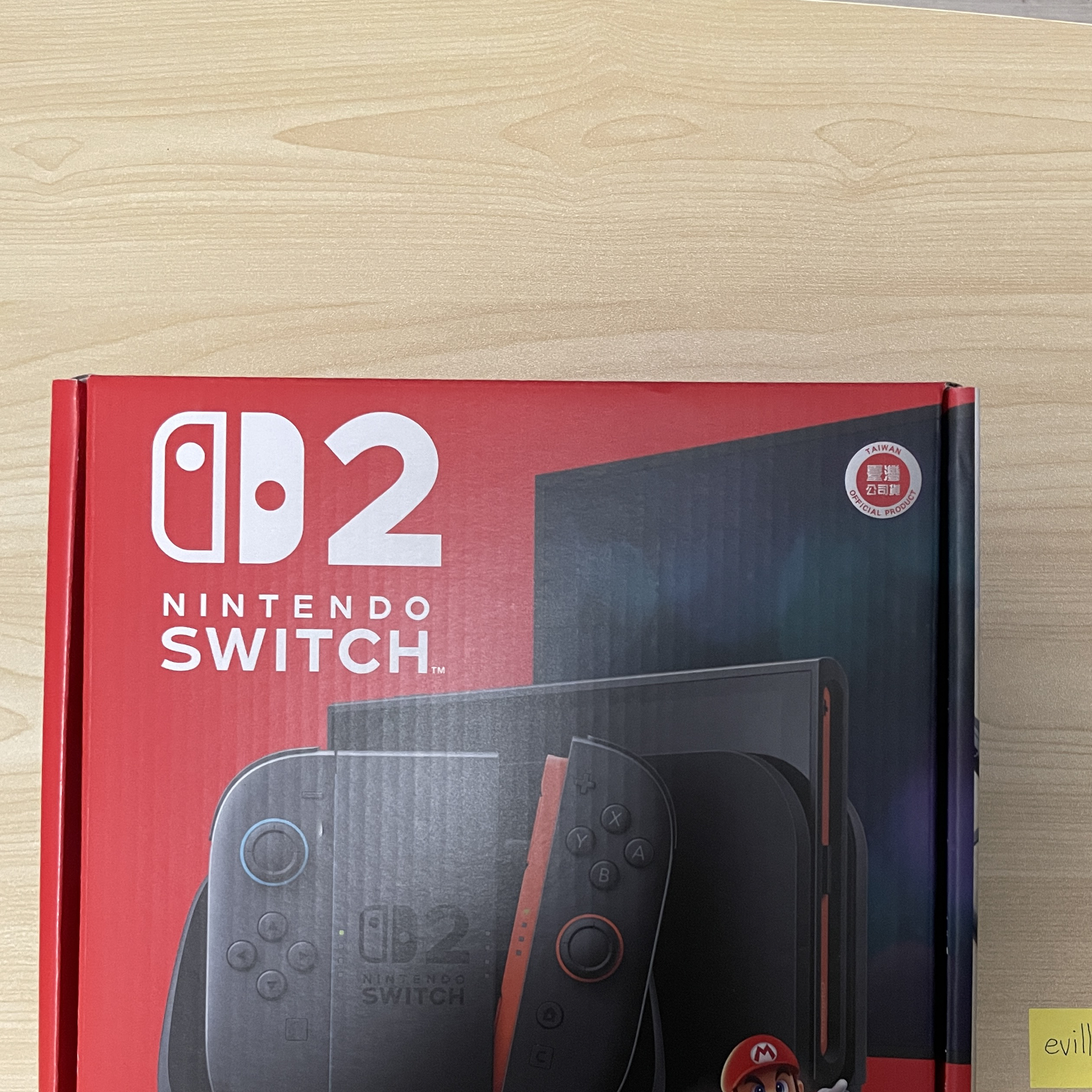 Switch2 瑪利歐賽車世界同捆主機