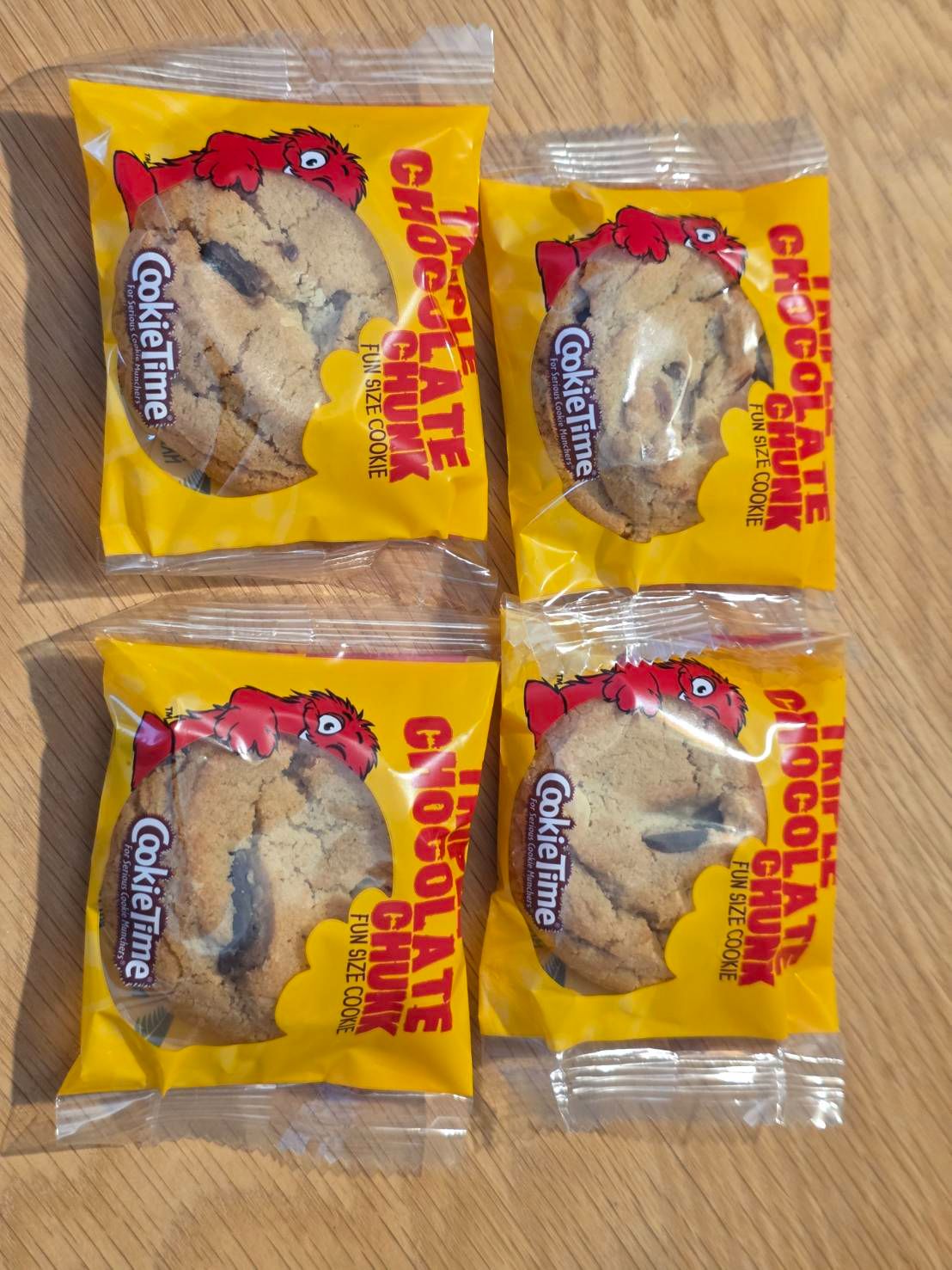 紐西蘭cookie time紅毛怪獸餅乾