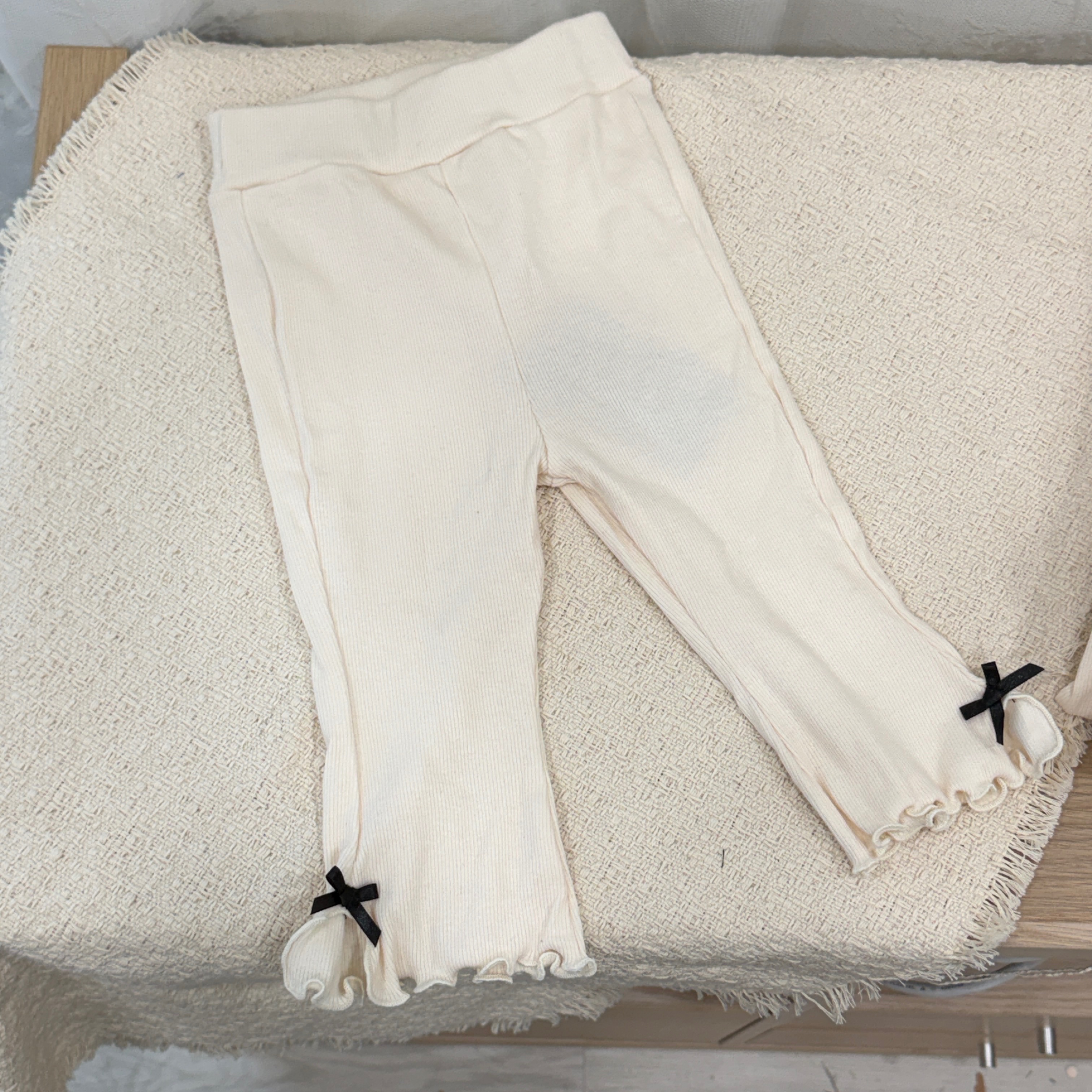 🇰🇷現貨｜AOSTA 蝴蝶結喇叭褲