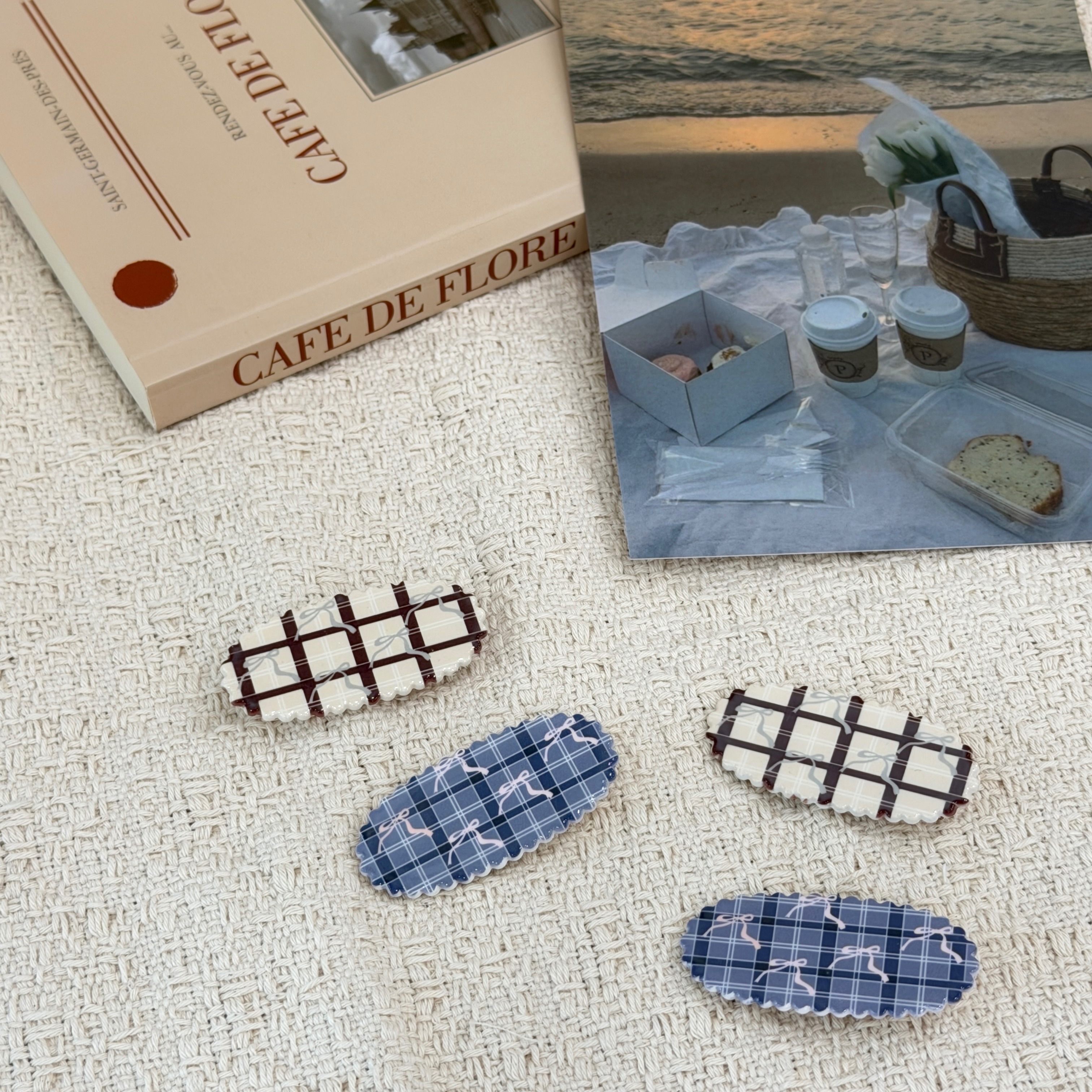 平價配件｜夏日髮夾組